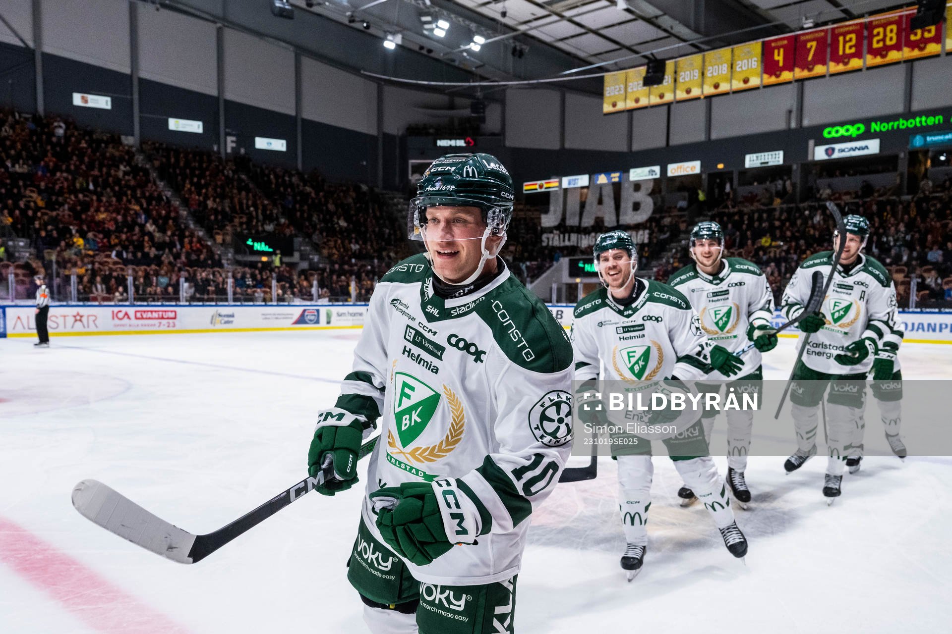 Färjestads Marcus Nilsson jublar