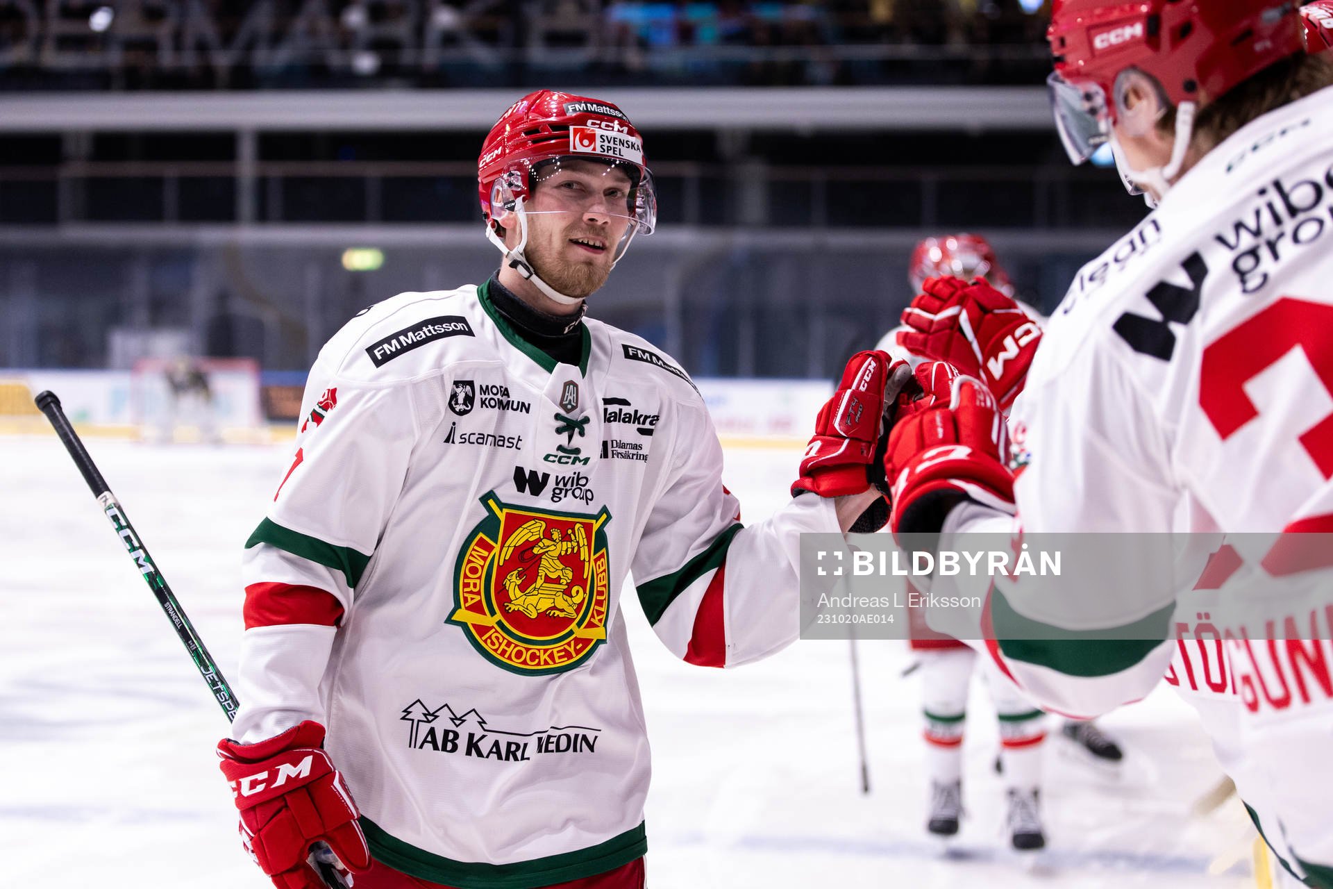 Moras Andre Dahlqvist jublar