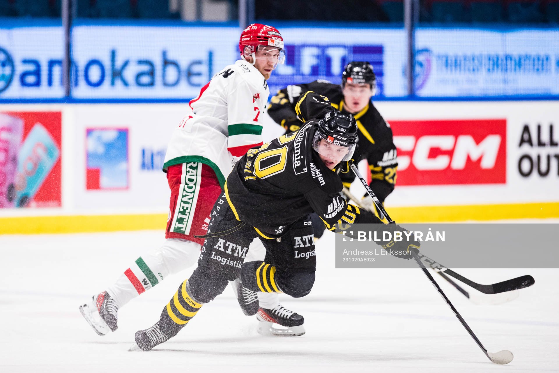 Moras Andre Dahlqvist och AIKs Rasmus Rudslätt