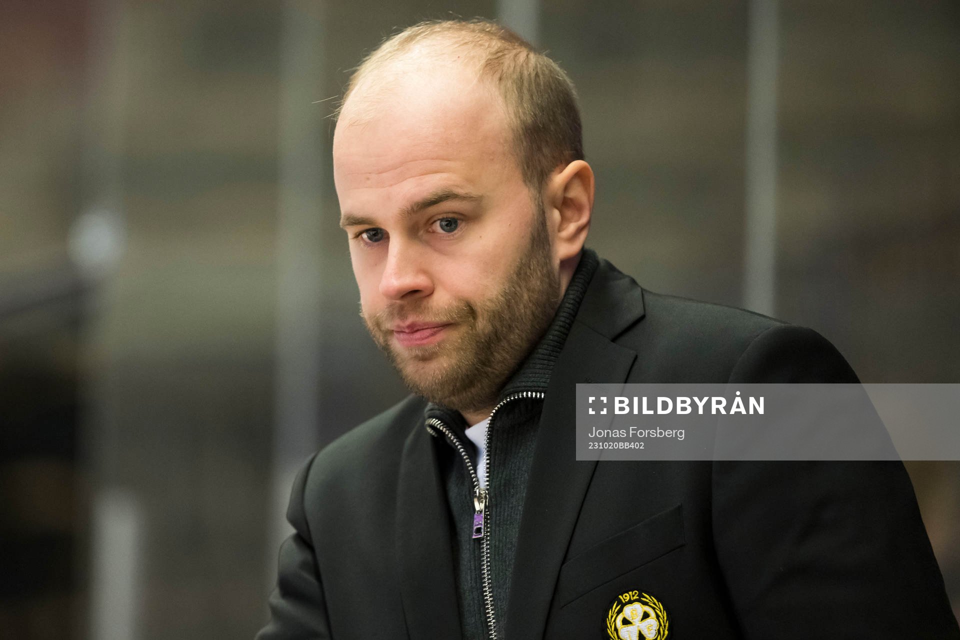 Brynäs tränare Filip Eriksson