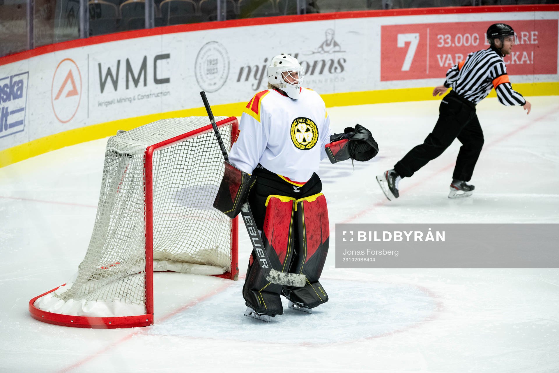 Brynäs målvakt Amanda Johansson