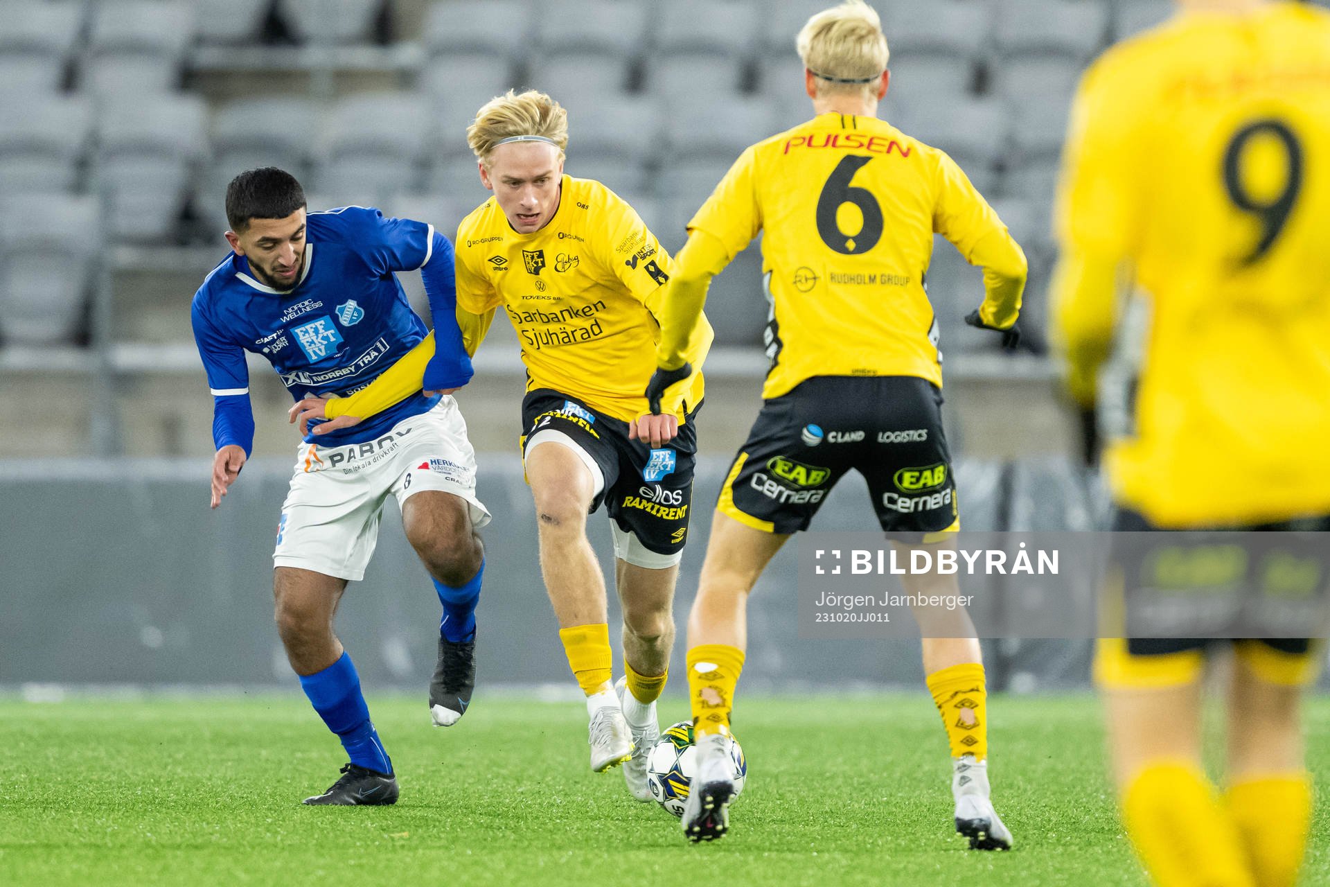 Norrbys Basheer Alazzawi och Elfsborgs Ludvig Richtner