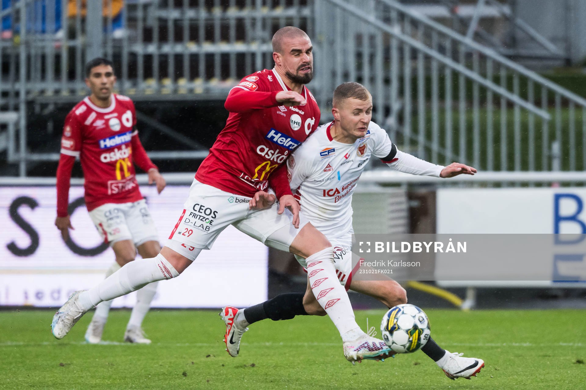 Degerfors Douglas Bergqvist och Kalmars David Kristjan