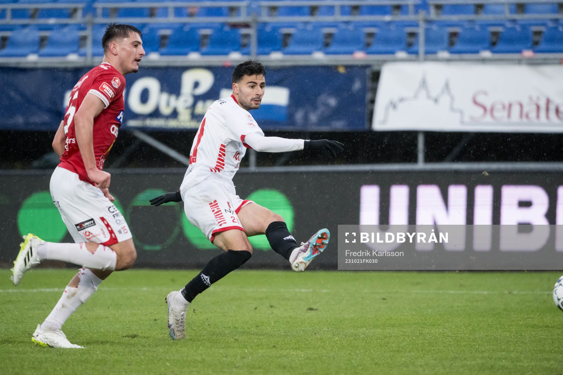 Degerfors Seid Korac och Kalmars Deniz Hummet