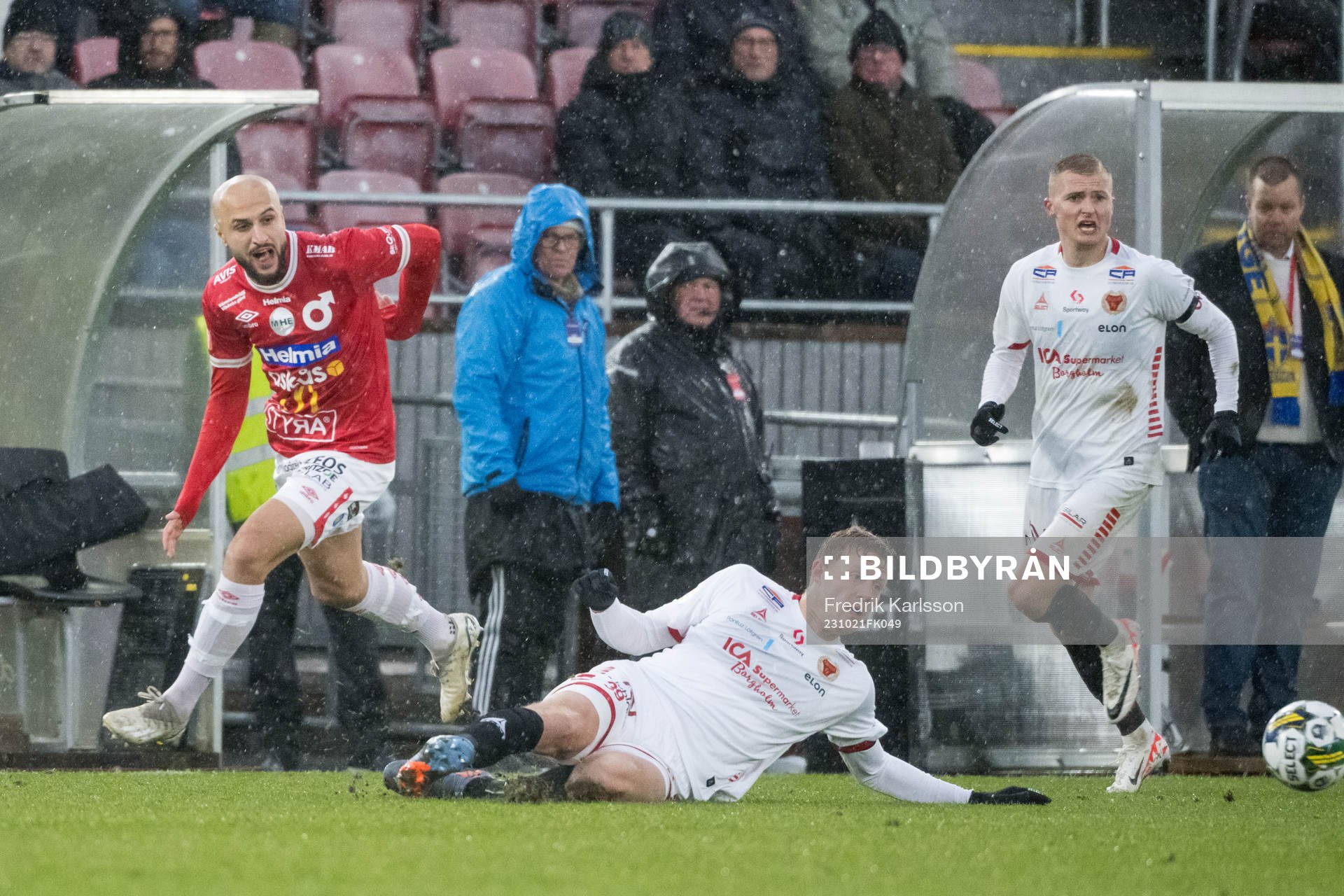Degerfors Pashang Abdulla och Kalmars Lars Saetra