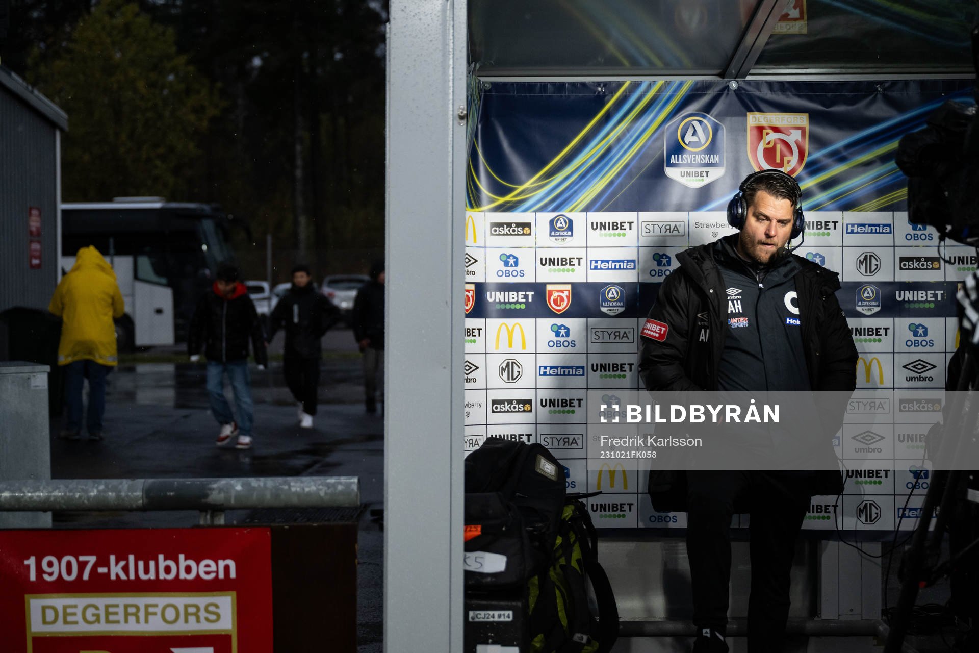 Degerfors tränare Andreas Holmberg