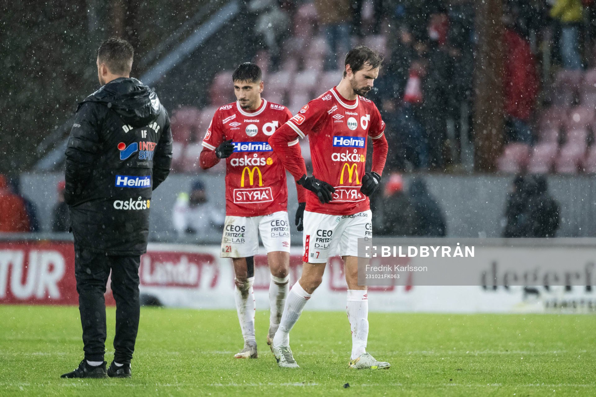 Degerfors Peter Gwargis och Sebastian Ohlsson deppar