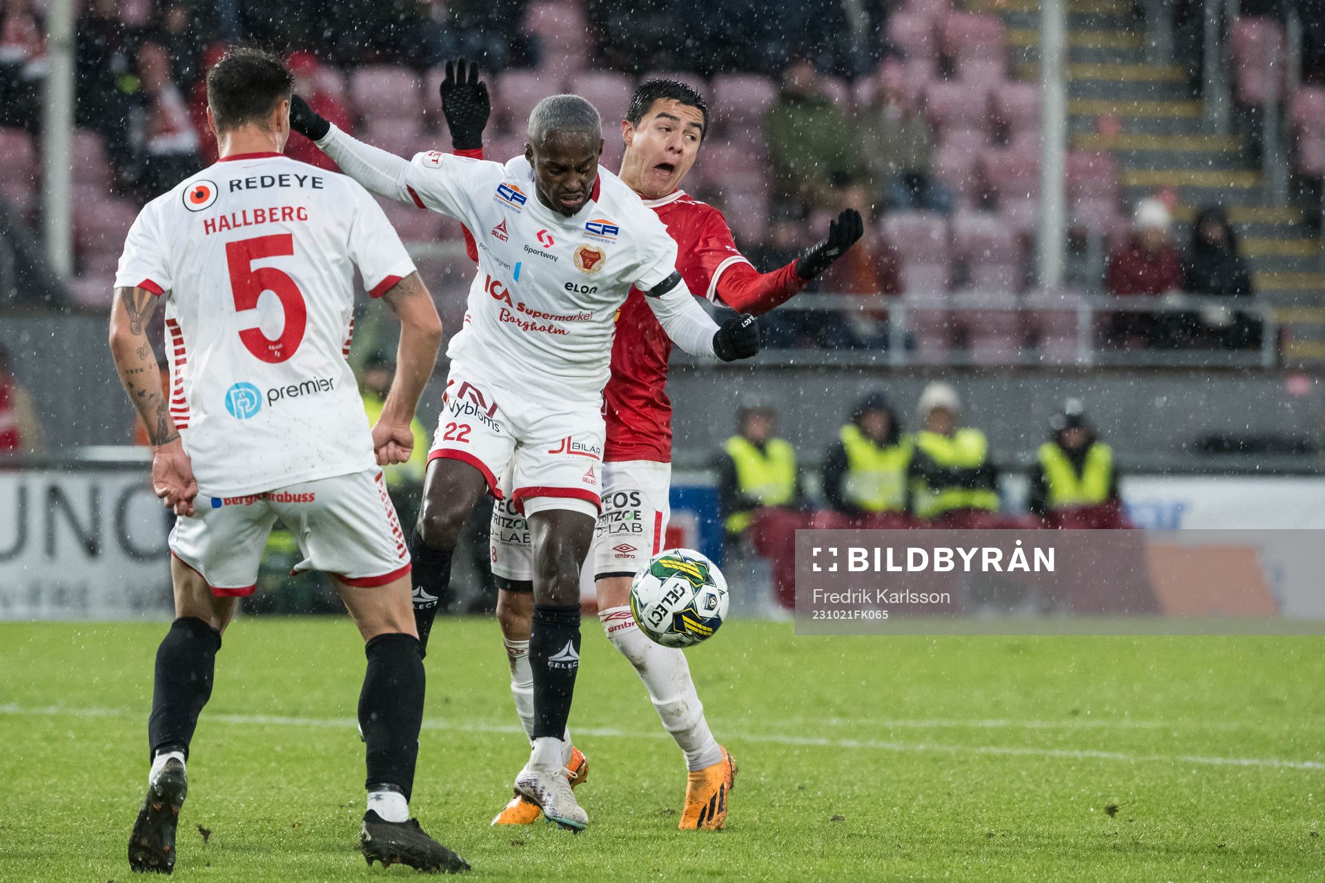 Kalmars Nahom Girmai Netabay och Degerfors Diego De Jesus