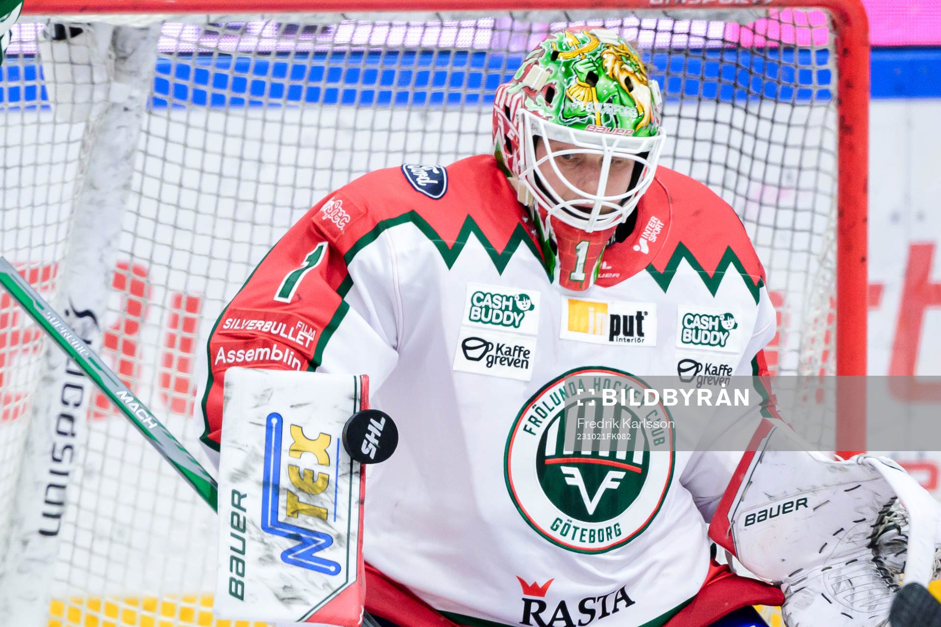 Frölundas målvakt Lars Johansson