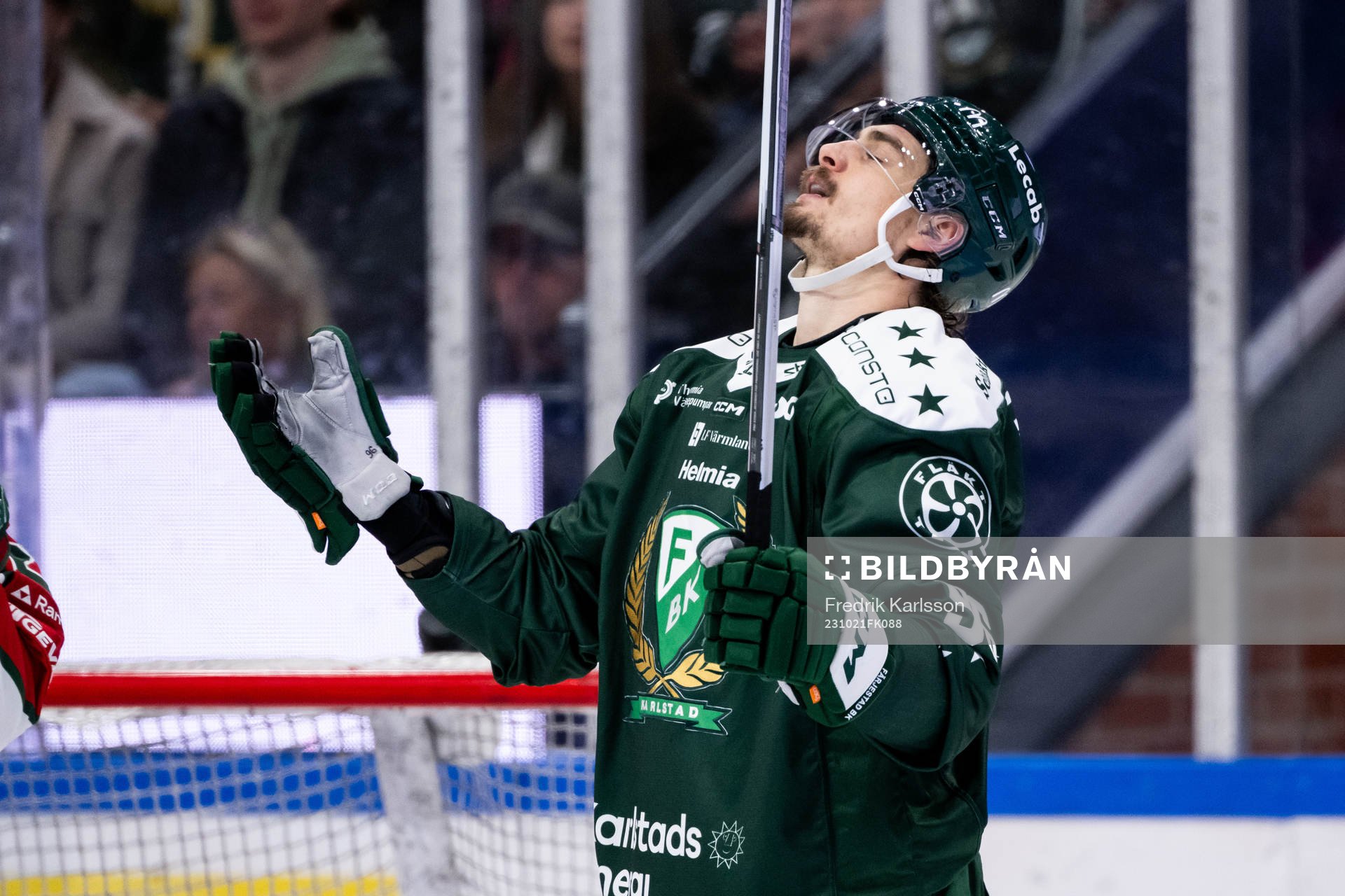 Färjestads David Tomasek deppar