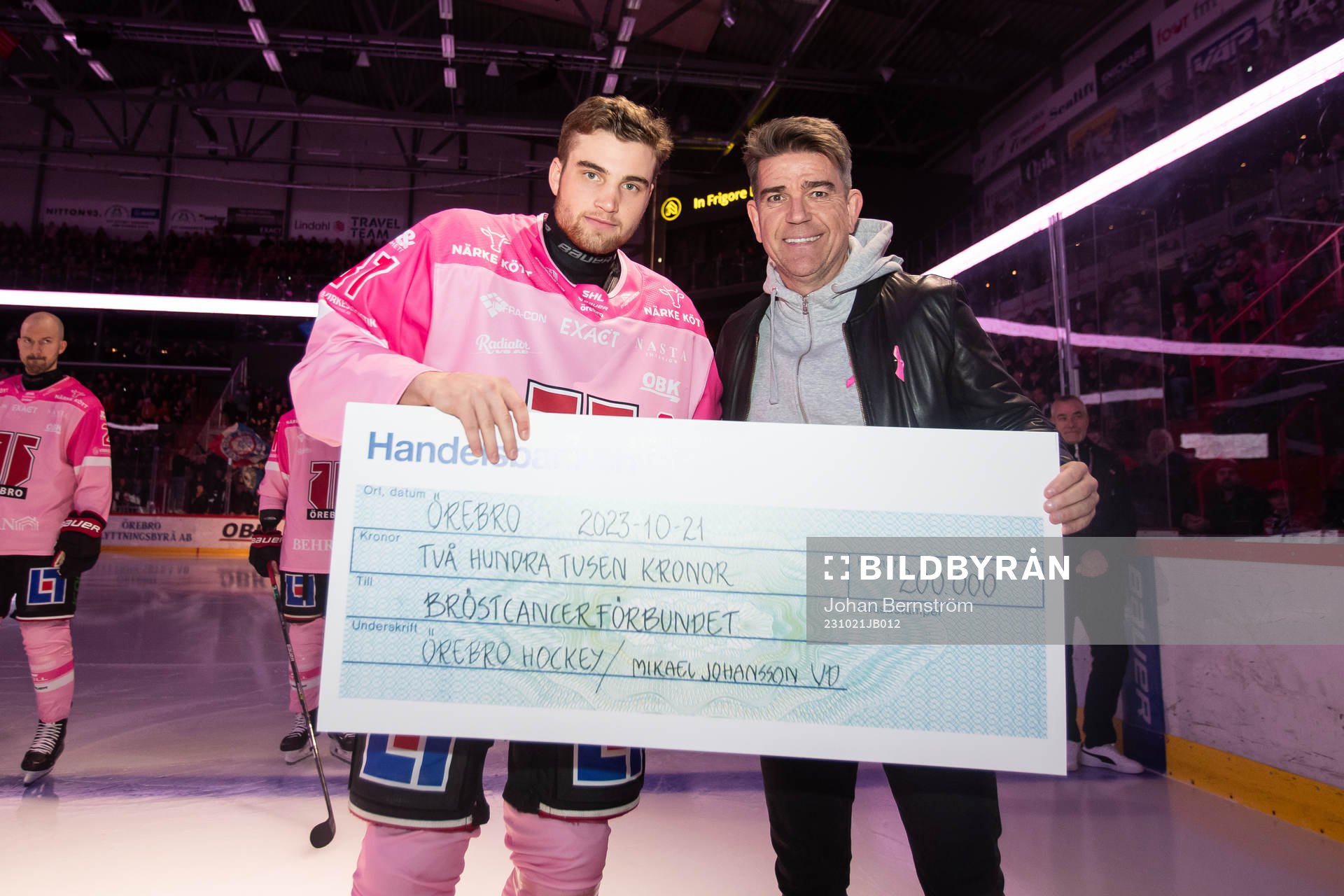Örebros Glenn Gustafsson och Patrik Ekwall