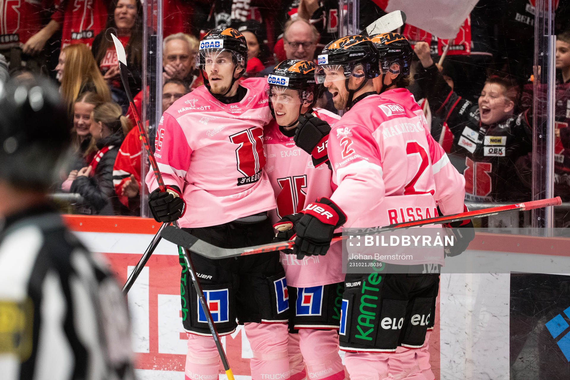 Örebros Jonathan Lekkerimäki jublar