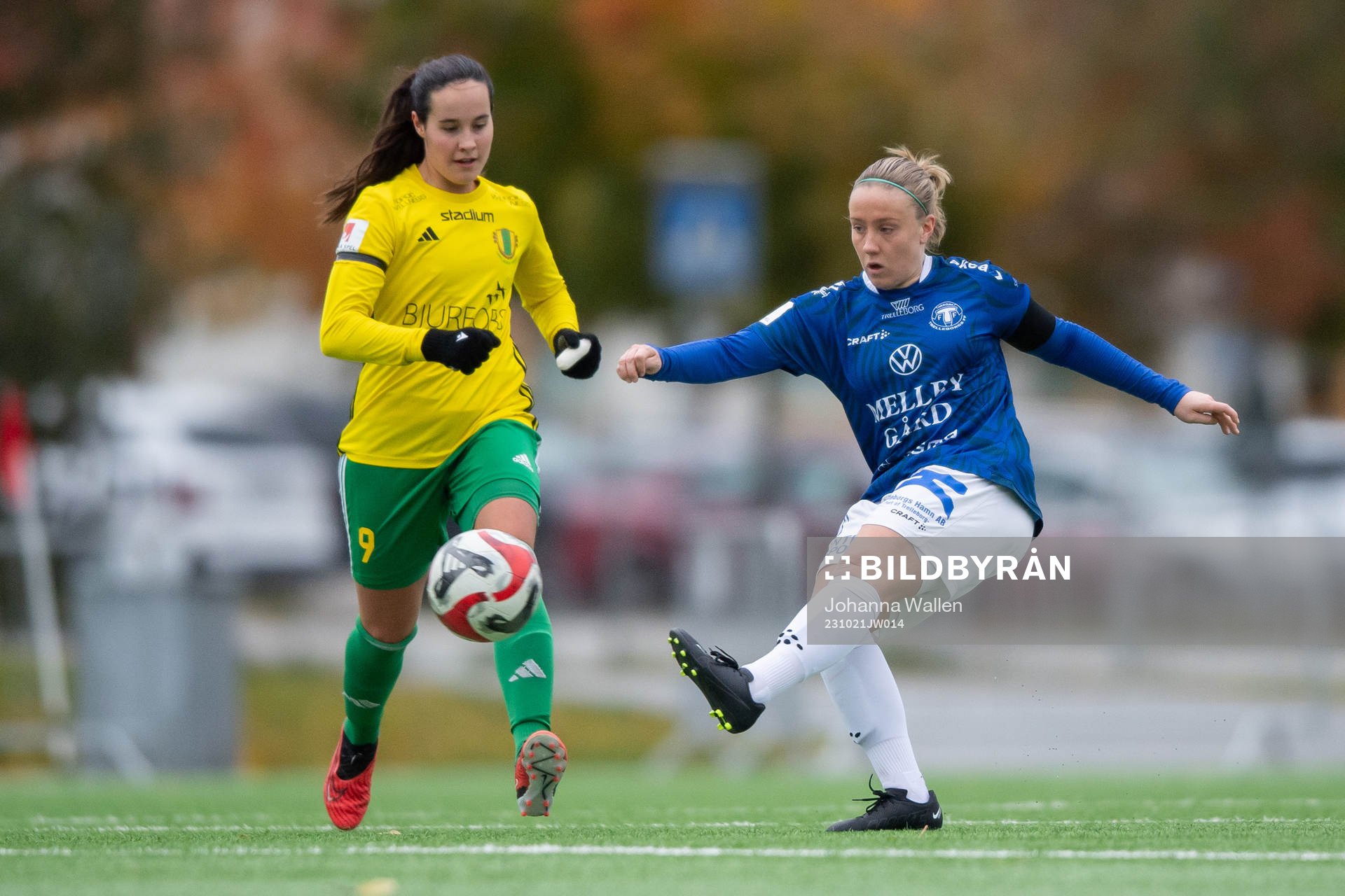 Bollstanäs Cassandra Larsson och Trelleborgs Ebba Jahnfors