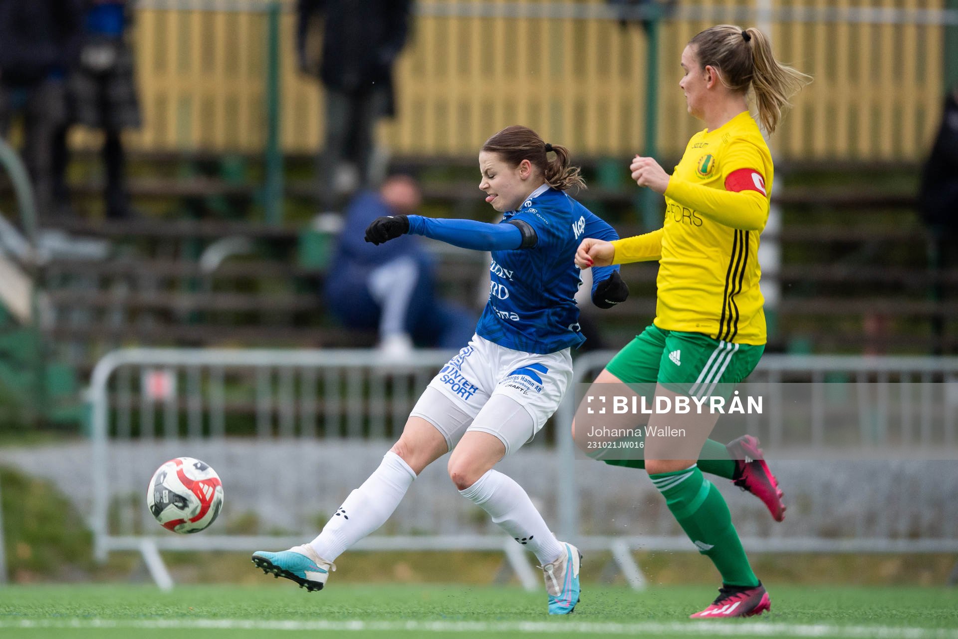 Trelleborgs Alice Egnér och Bollstanäs Sabina Lundström