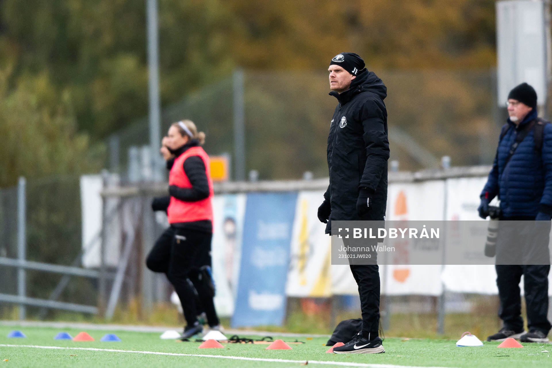 Trelleborgs tränare Joakim Felldin