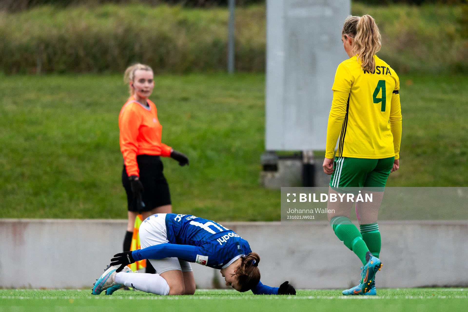 Trelleborgs Alice Egnér har ont