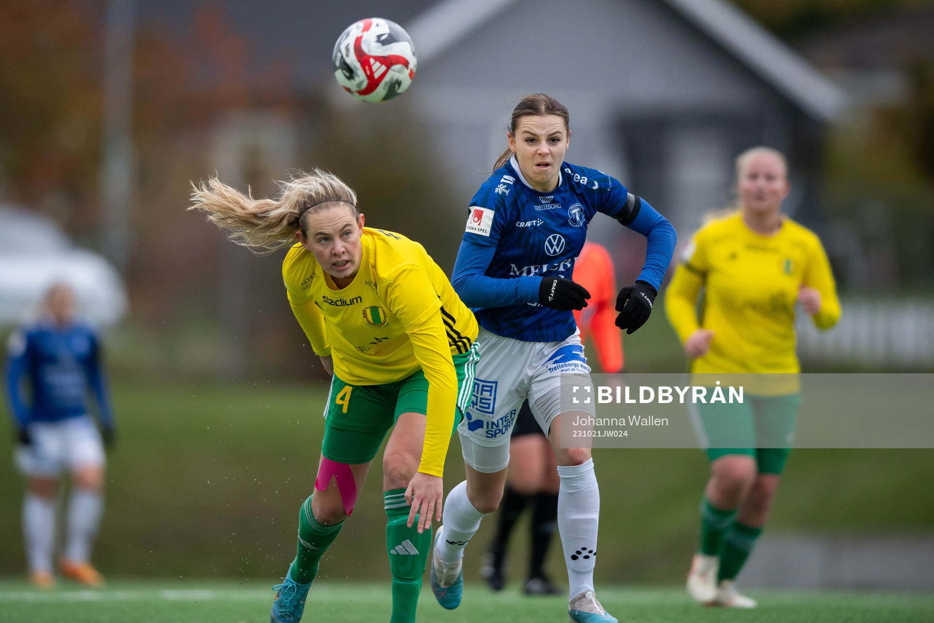 Bollstanäs Lovisa Norrby och Trelleborgs Alice Egnér