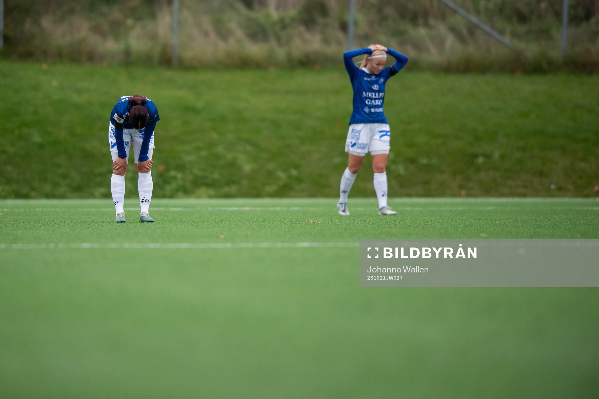 Trelleborgs Ellen Loncar och Lova Sternfeldt deppar