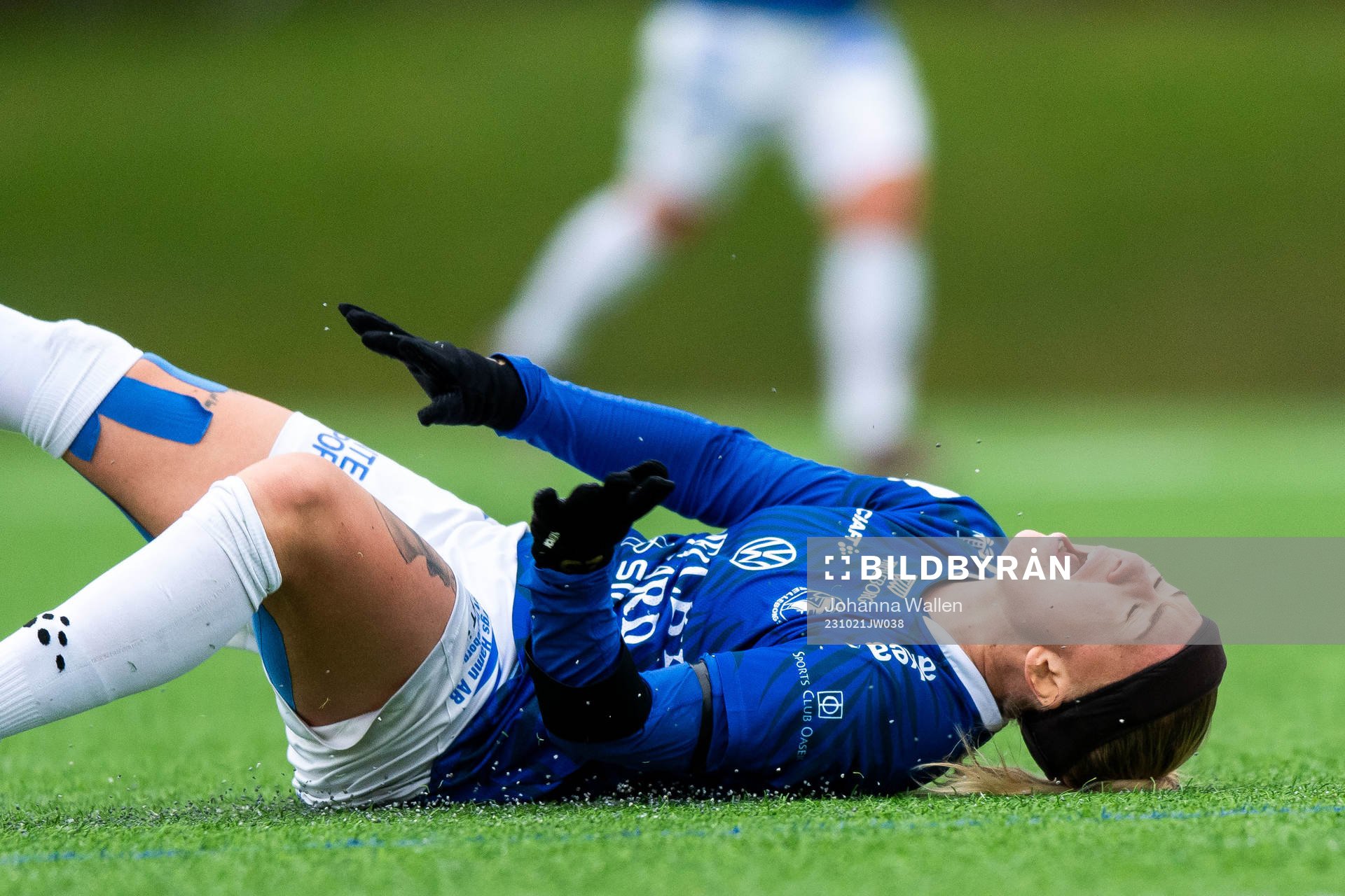 Trelleborgs Linnea Prambrant har ont