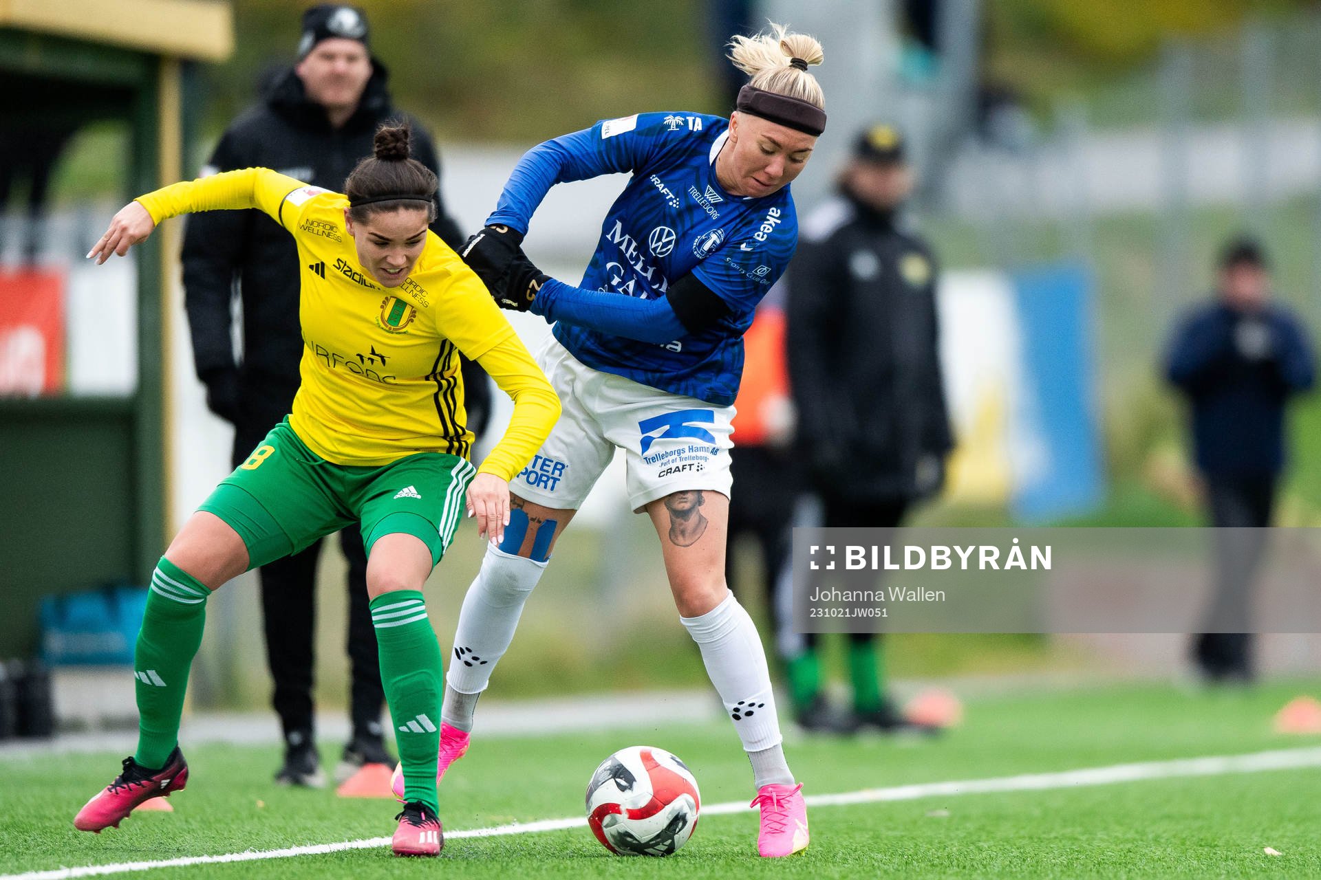 Bollstanäs Amanda Frank och Trelleborgs Linnea