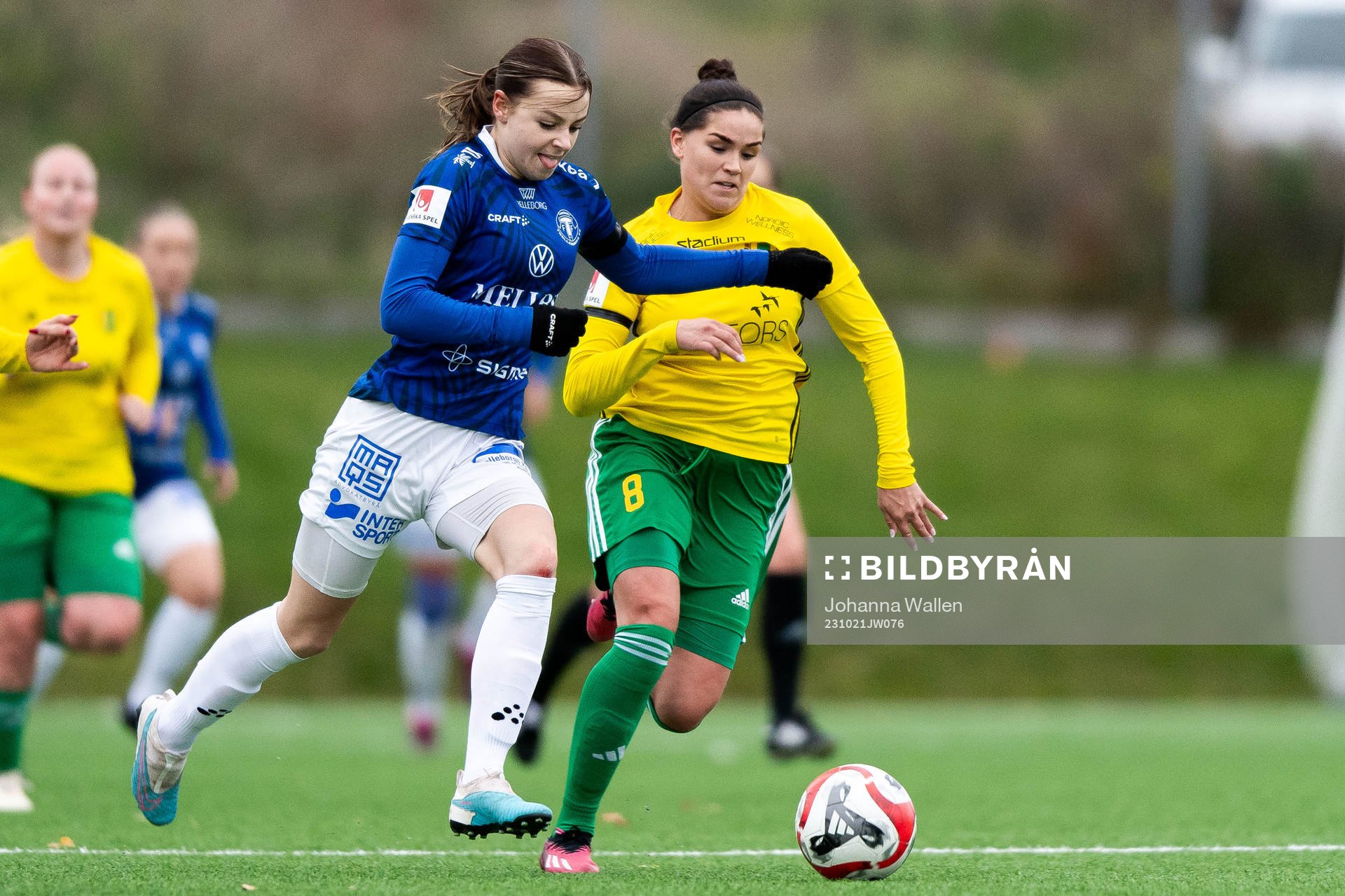 Trelleborgs Alice Egnér och Bollstanäs Amanda Frank