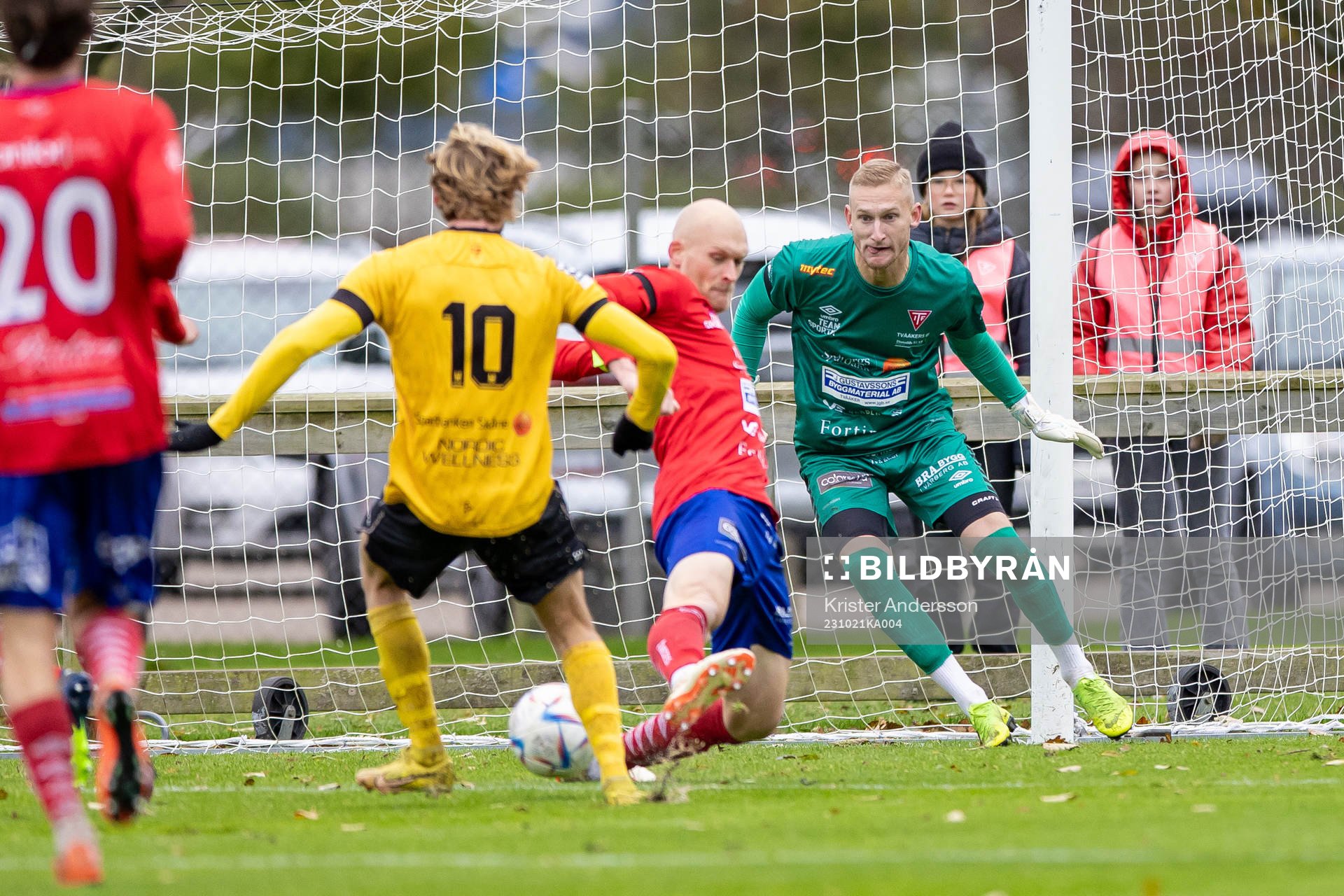 Tvååkers målvakt Albin Svensson