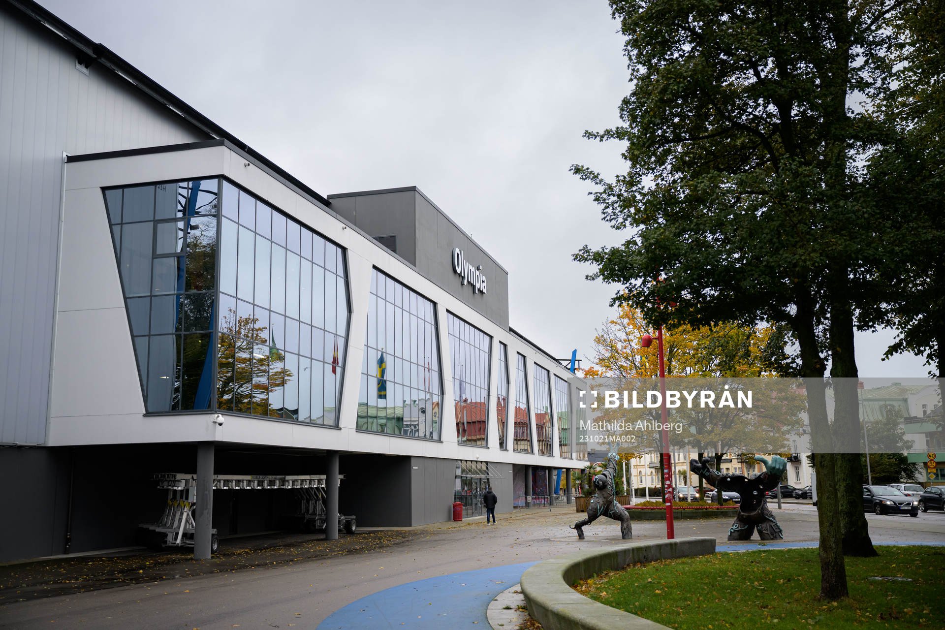 Exteriör av Olympia