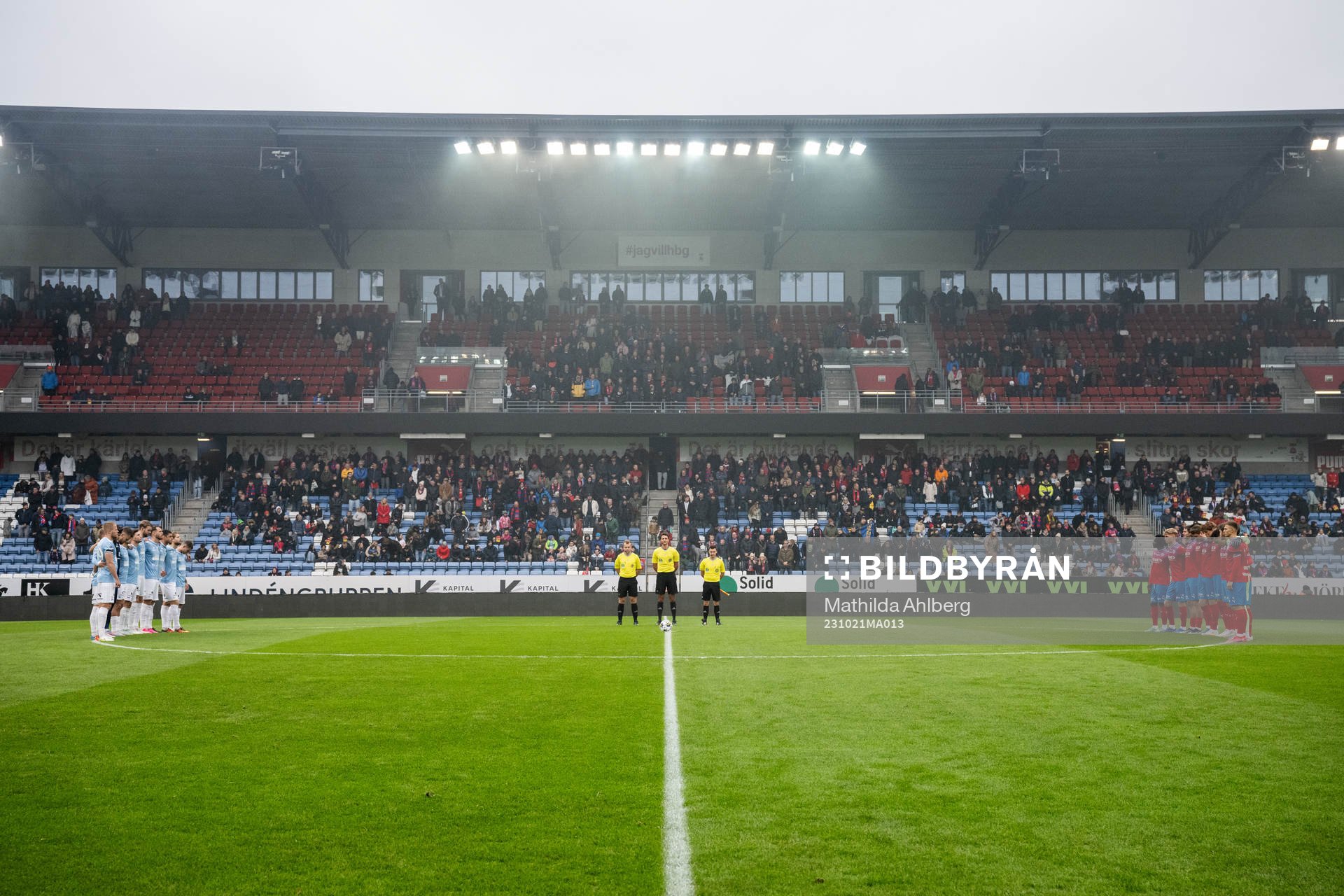 Gefles och Helsingborgs spelare