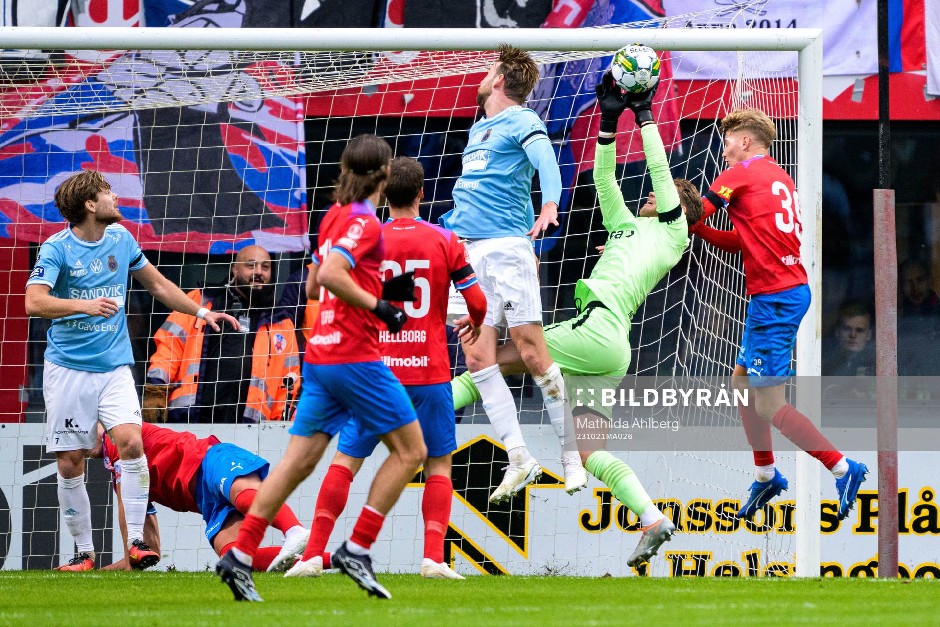 Helsingborgs målvakt Kalle Joelsson