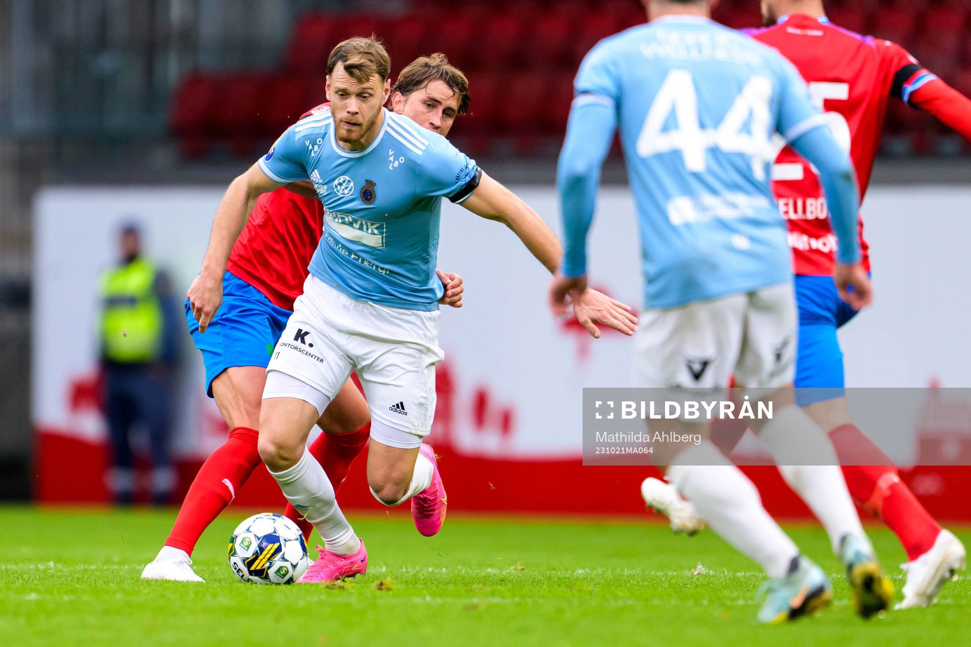 Gefles Leo Englund och Helsingborgs Thomas Pauck Rogne