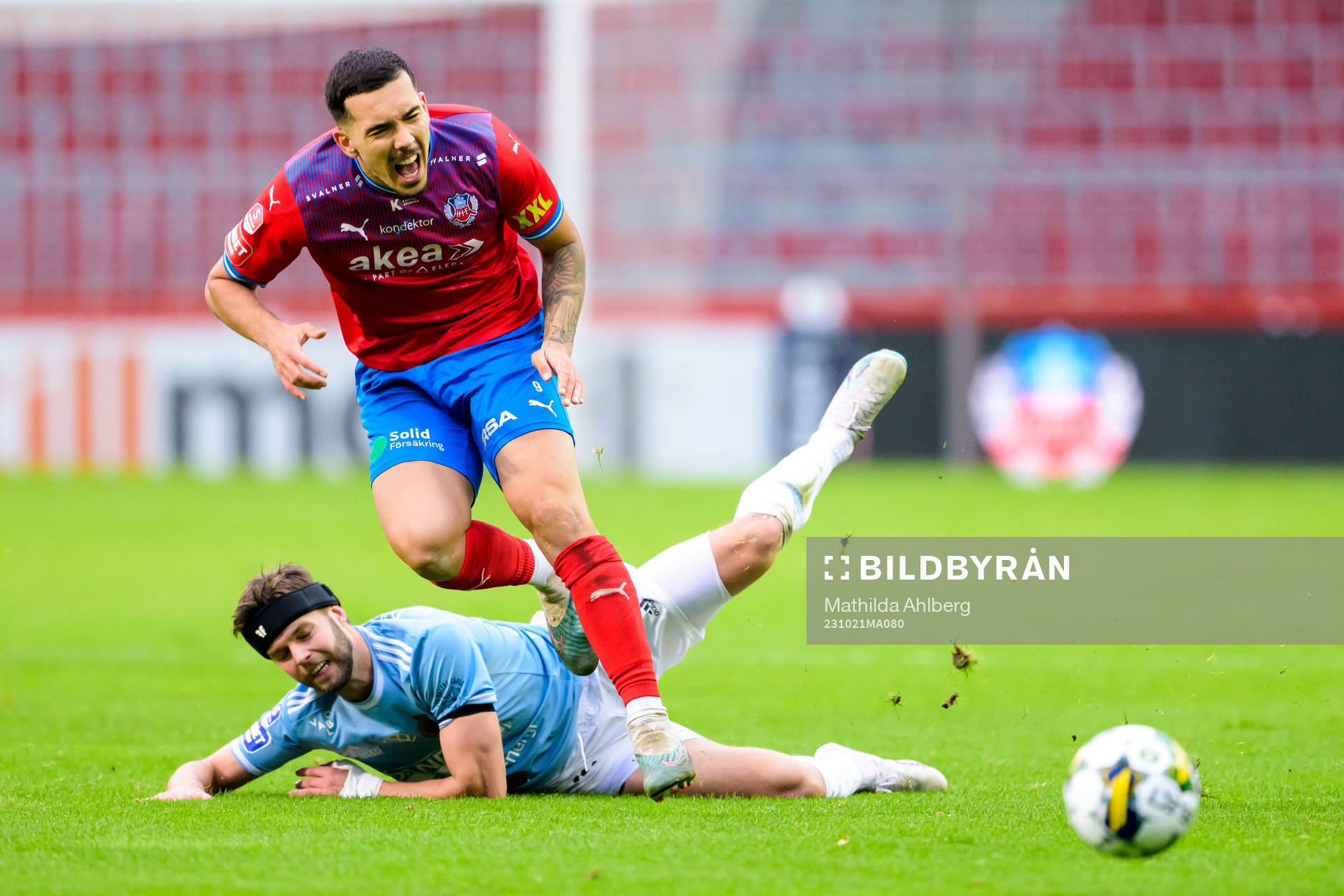 Gefles Nils Eriksson och Helsingborgs Lucas Lima