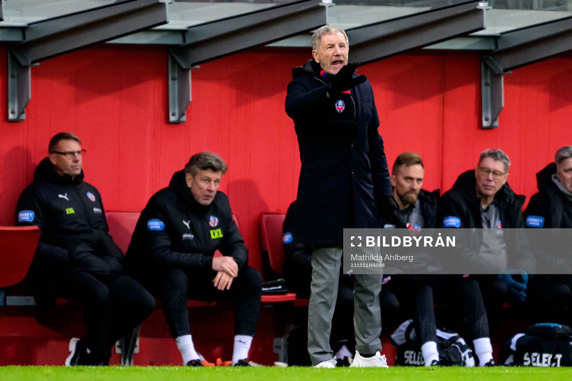 Helsingborgs tränare Stuart Baxter