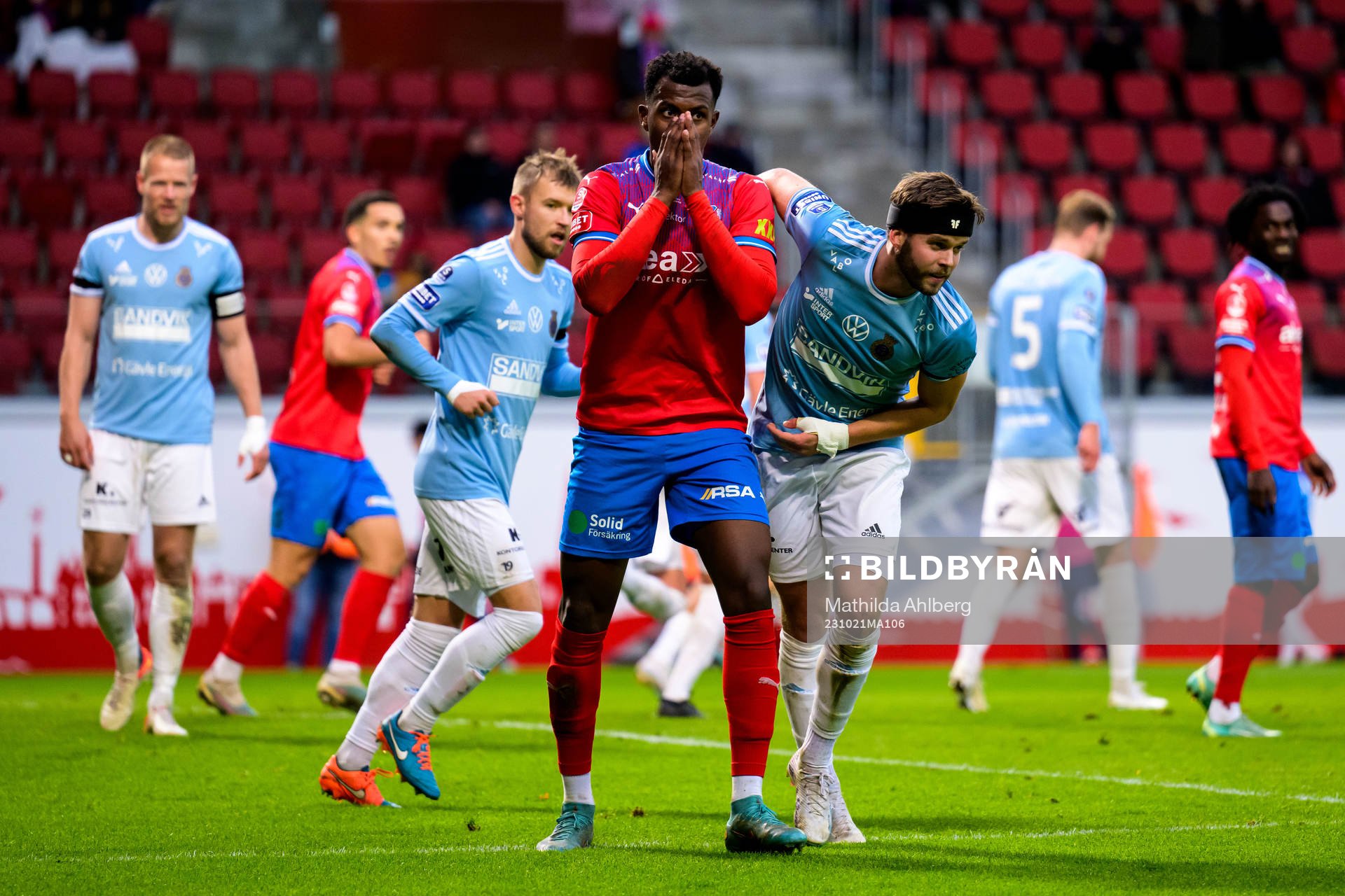 Helsingborgs Bernardo Vilar Estevao Jeronimo deppar