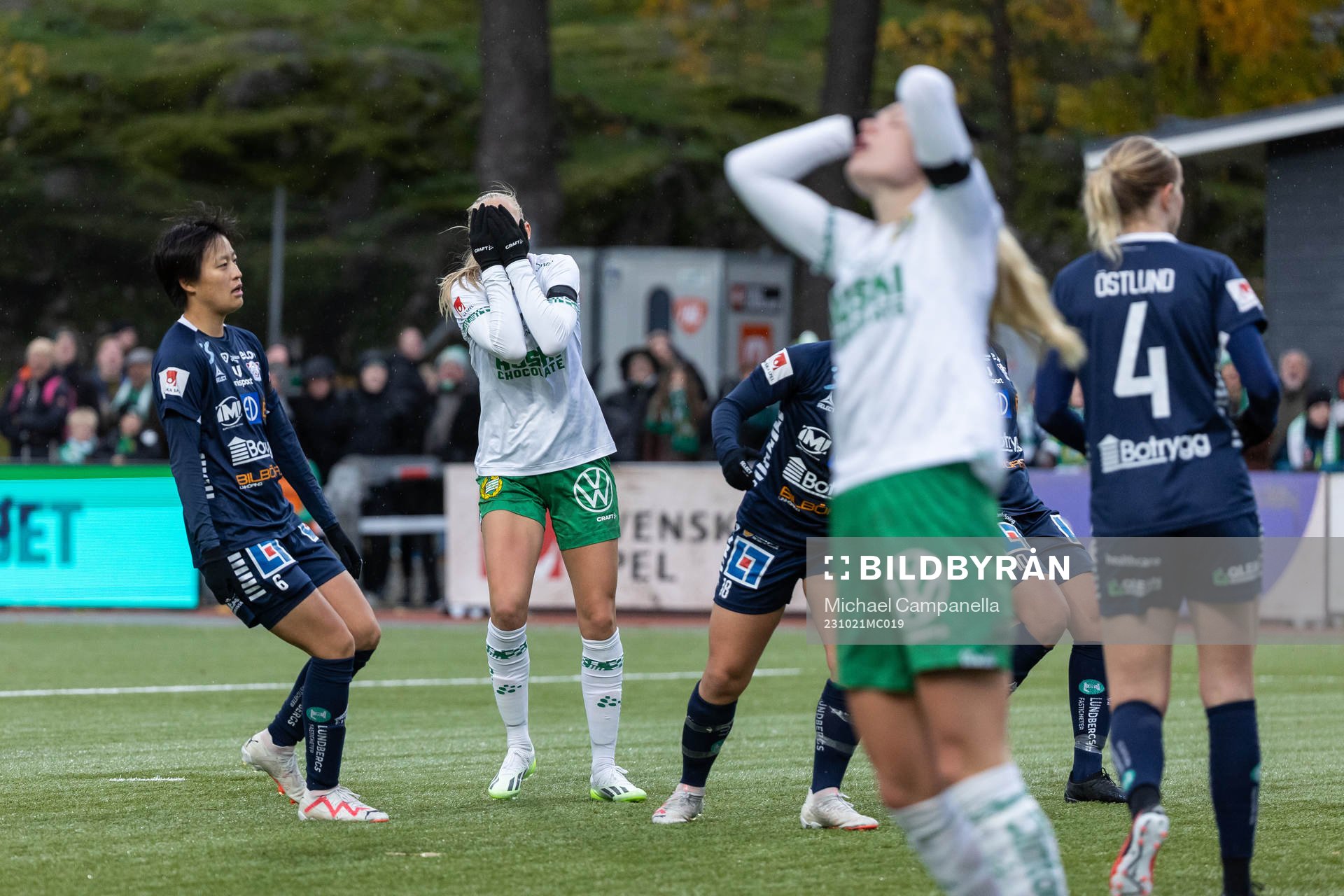 Hammarbys Ellen Wangerheim deppar