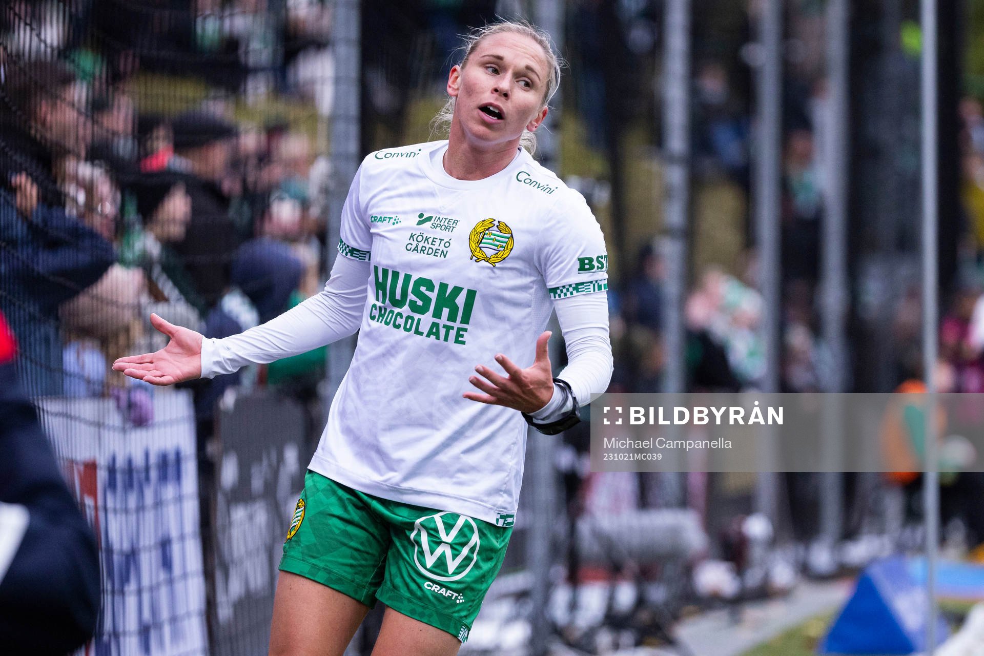 Hammarbys Ellen Wangerheim deppar