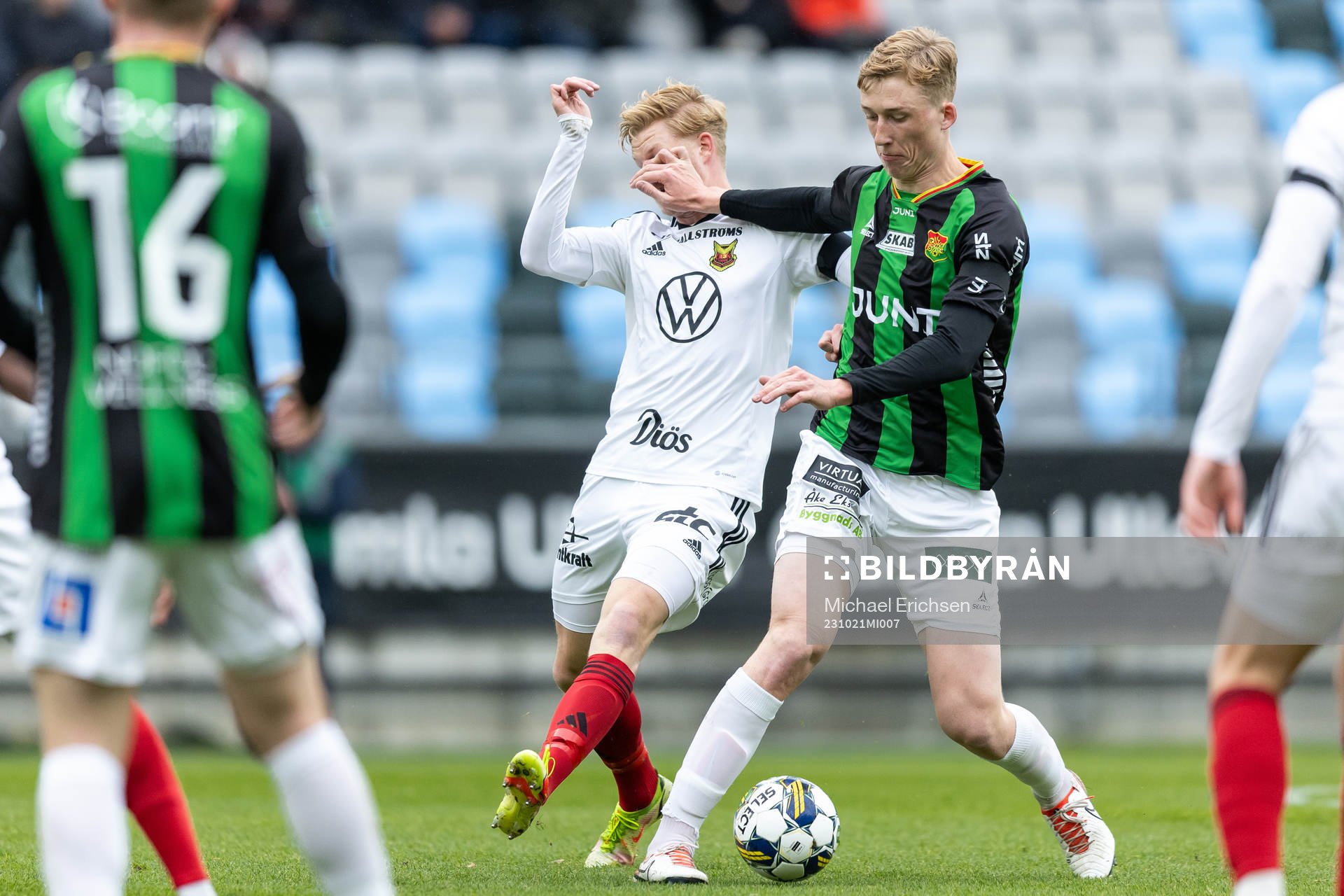 Östersunds Malcolm Stolt och GAIS Filip Beckman
