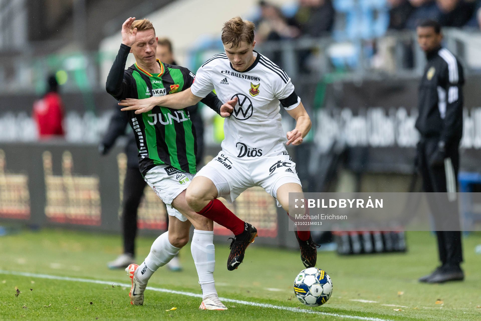 GAIS Julius Lindberg och Östersunds Jakob Hedenquist