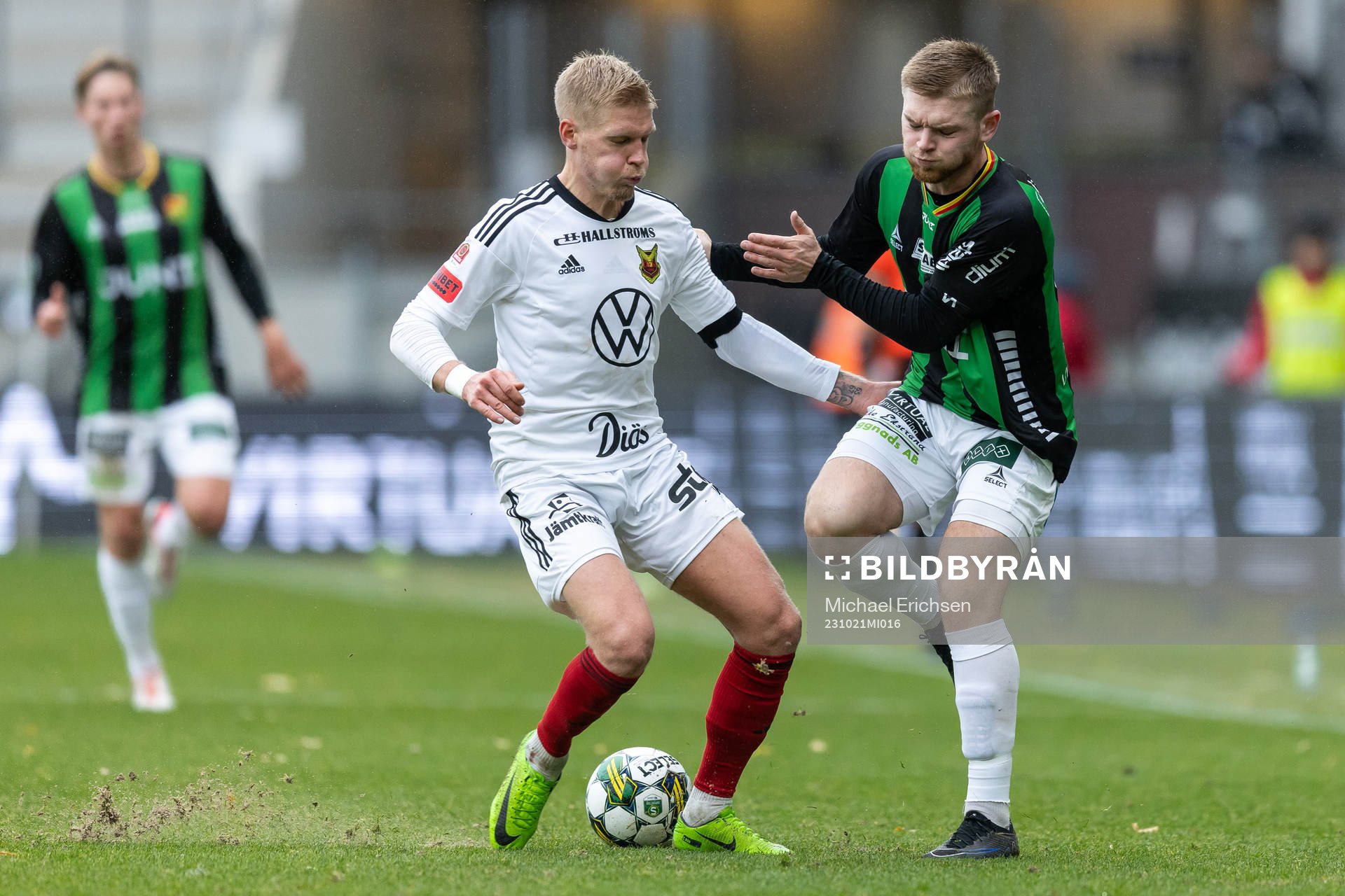 Östersunds Andre Österholm och GAIS Dino Salihovic