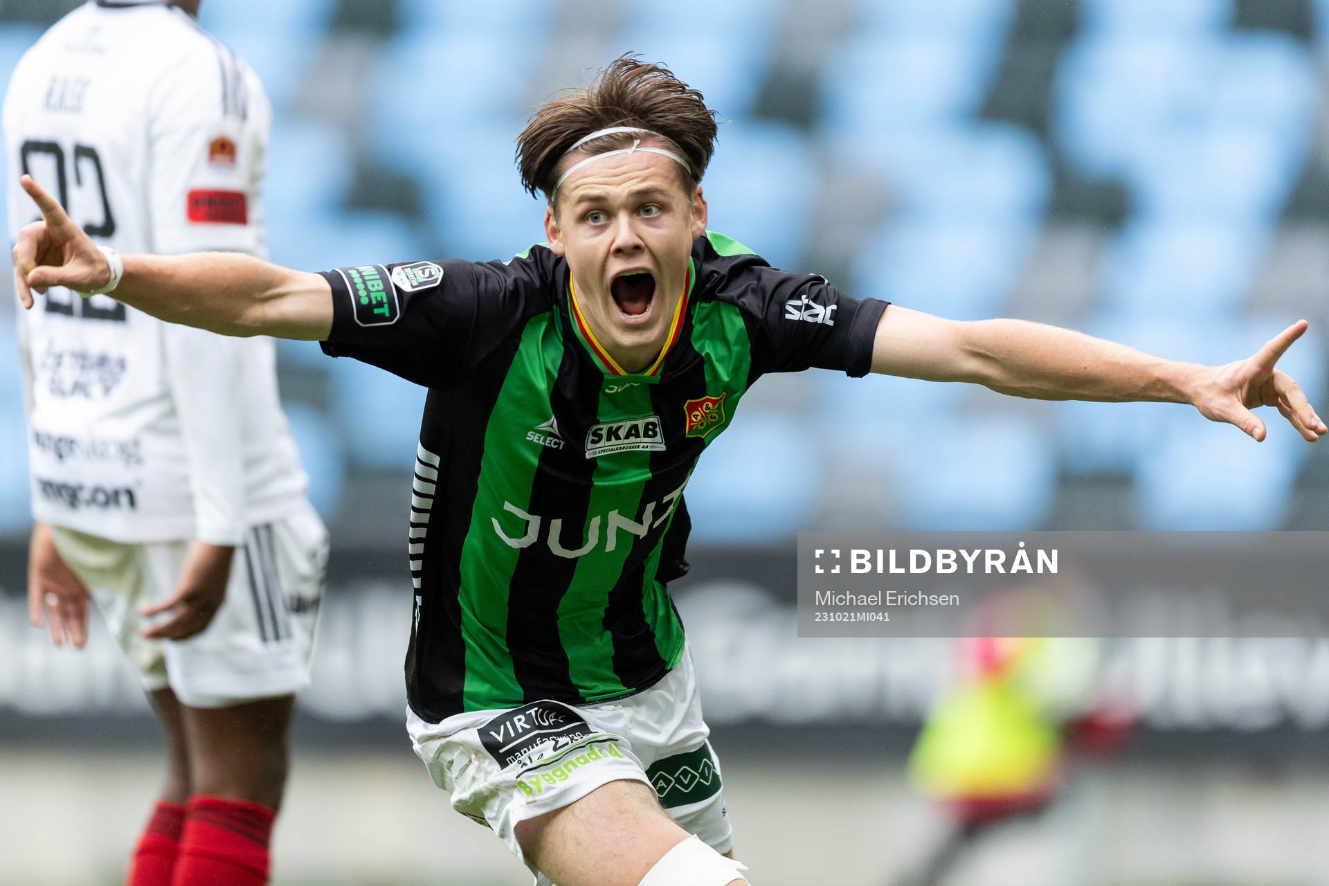 GAIS Axel Henriksson jublar