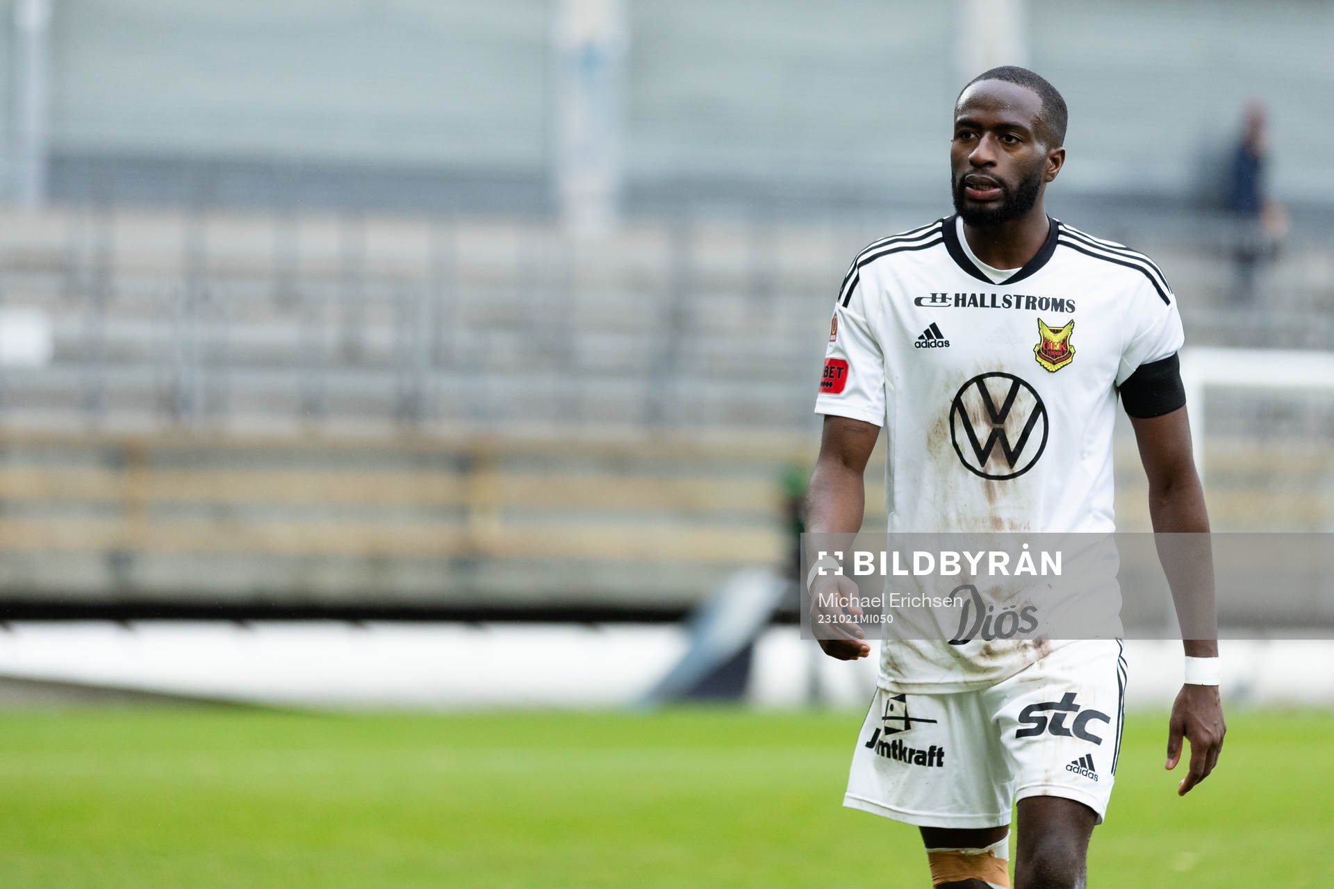 Östersunds Mansour Sinyan deppar