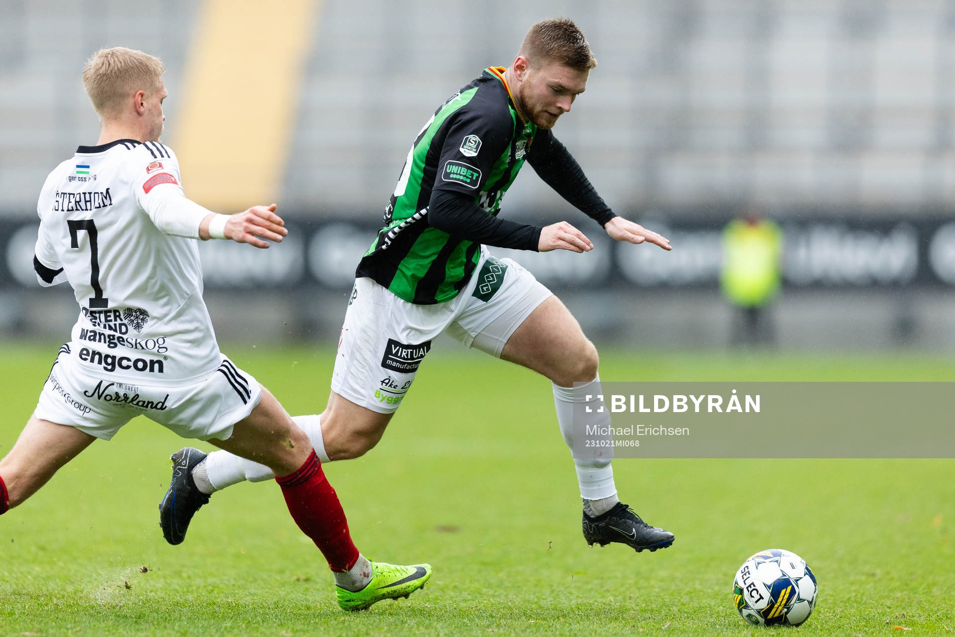 Östersunds Andre Österholm och GAIS  Dino Salihovic