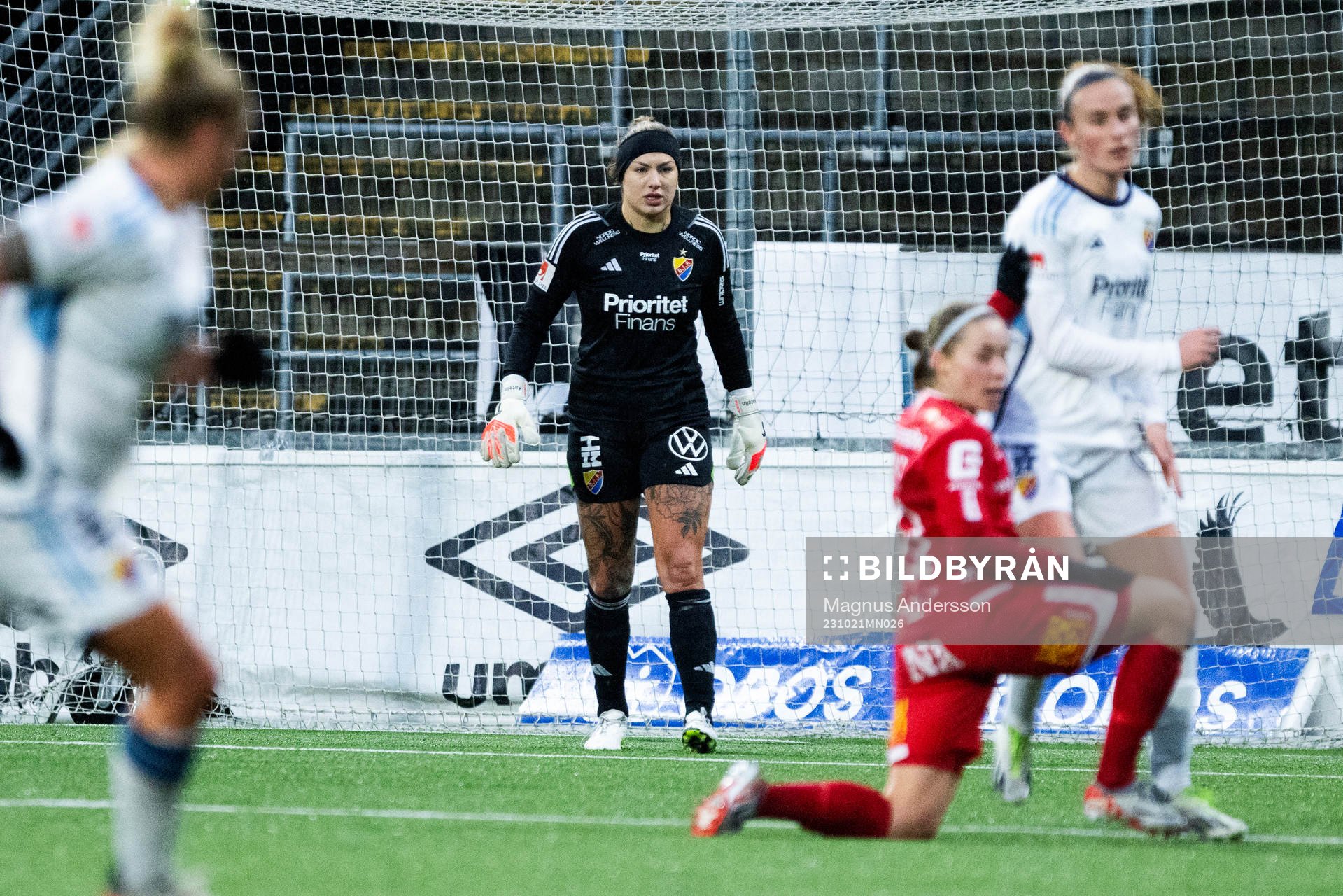 Djurgårdens målvakt Katelin Talbert