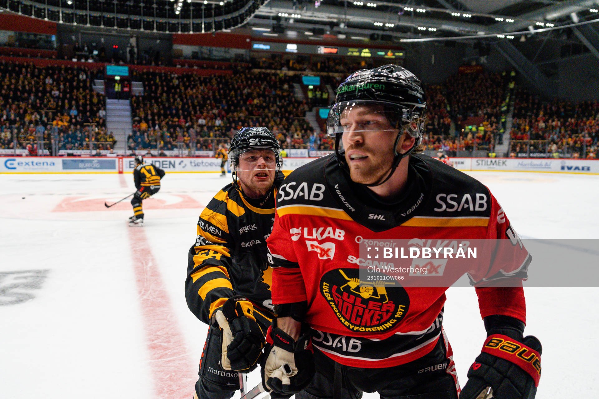 Skellefteås Oskar Nilsson och Luleås Oscar Eklind