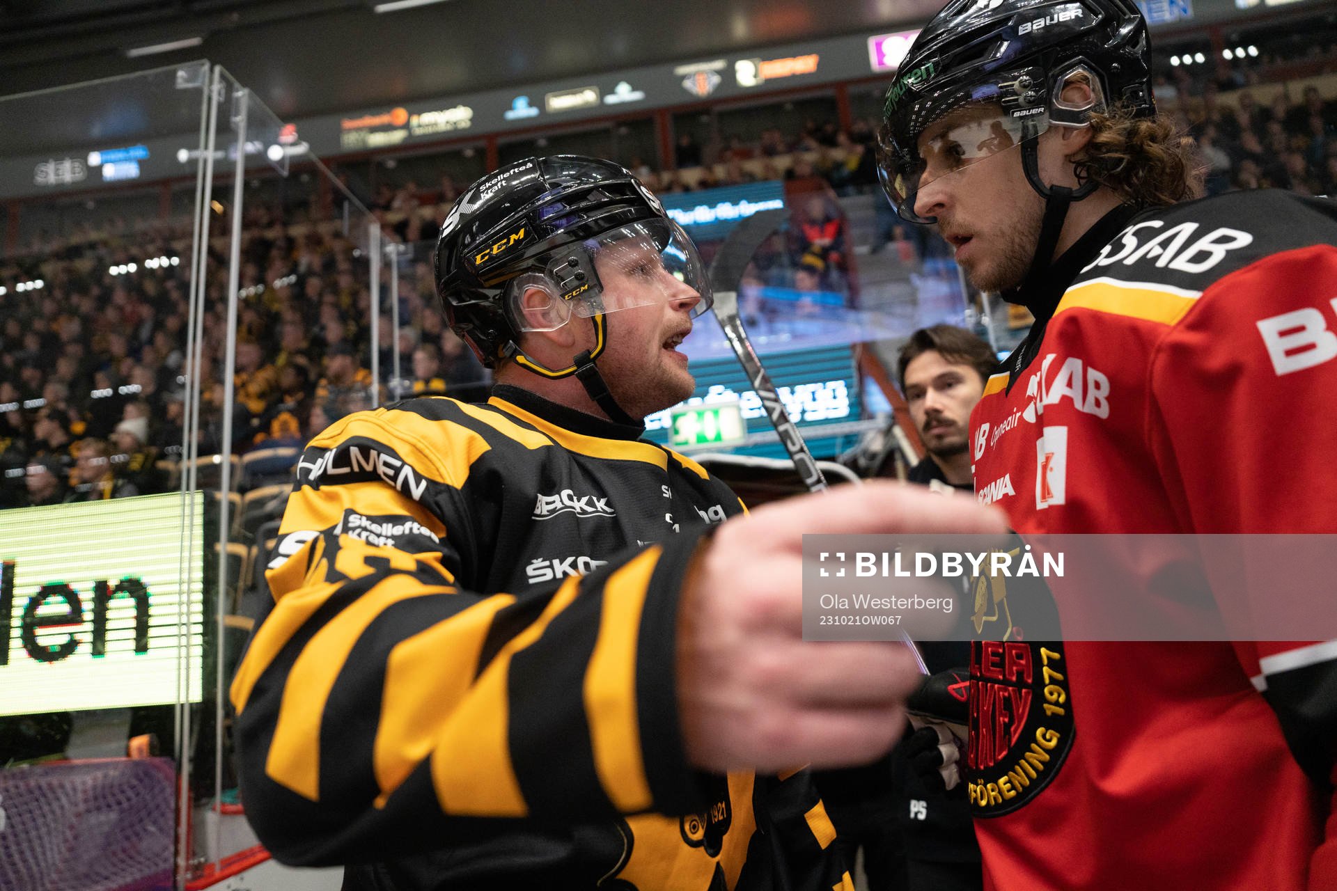 Skellefteås Oskar Nilsson och Luleås Mario Kempe
