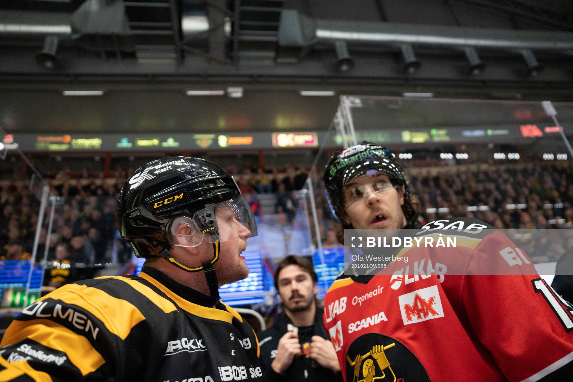 Skellefteås Oskar Nilsson och Luleås Mario Kempe