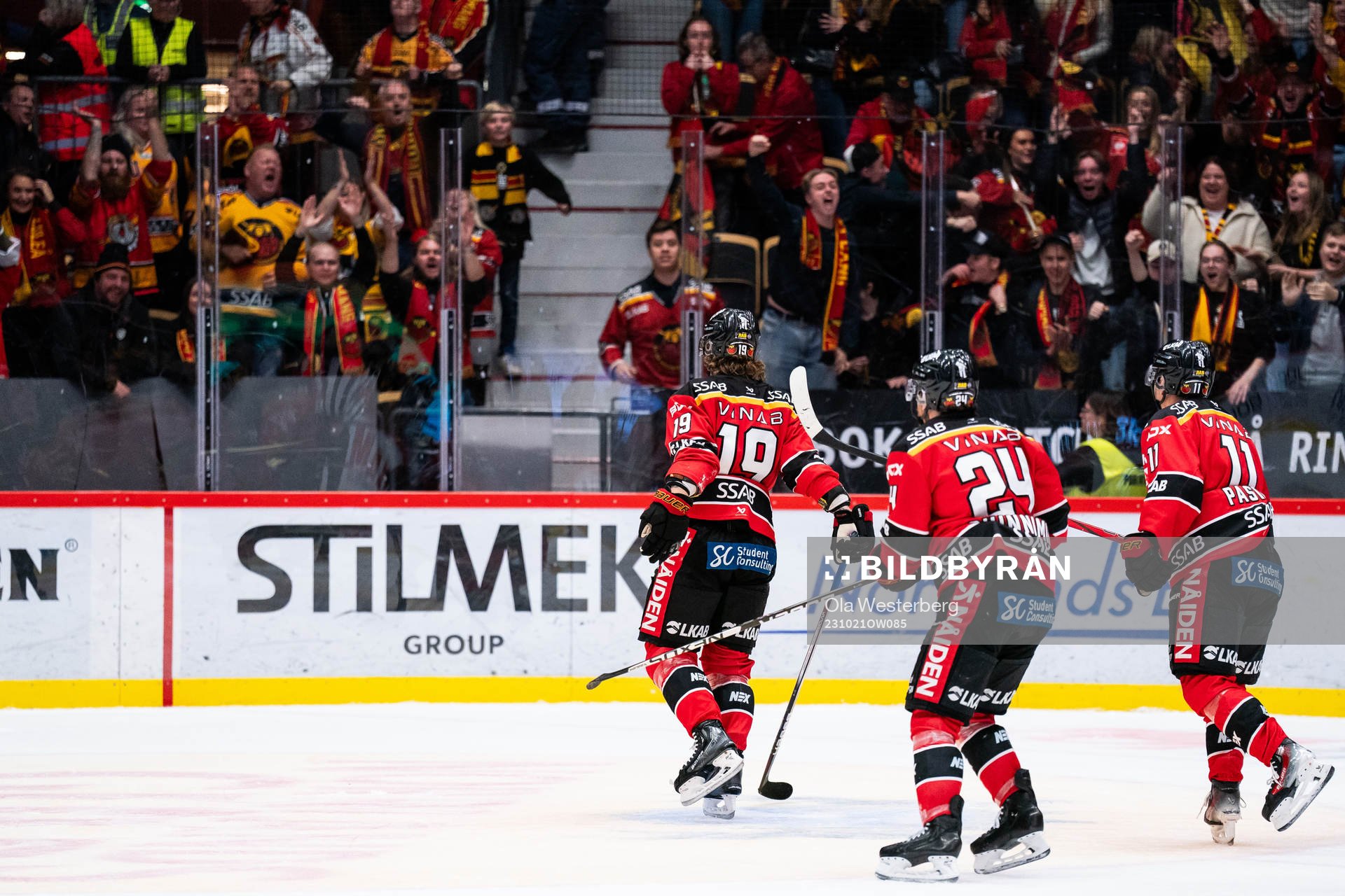 Luleås Mario Kempe jublar