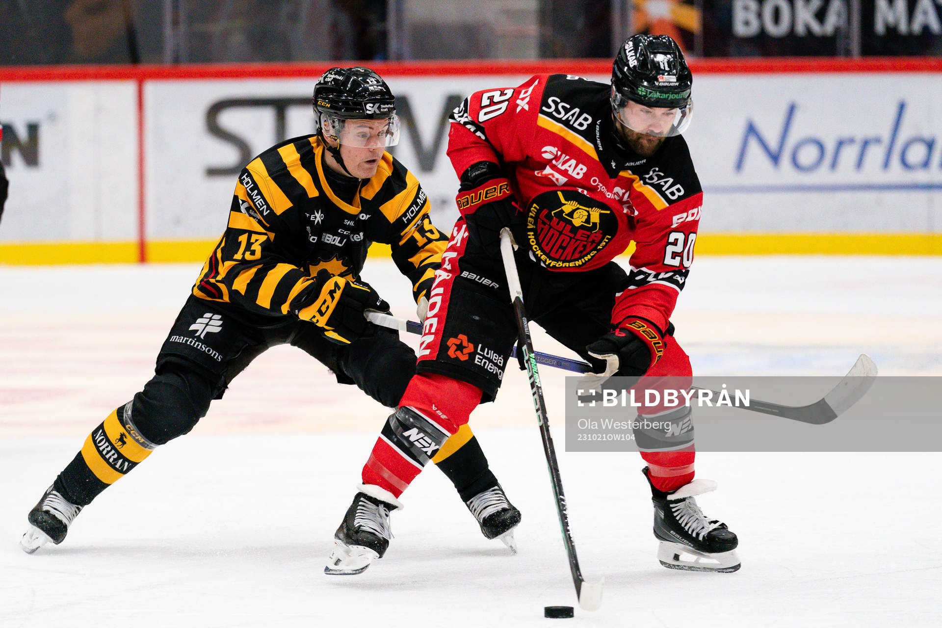 Skellefteås Theo Keilin och Luleås Jack Connolly