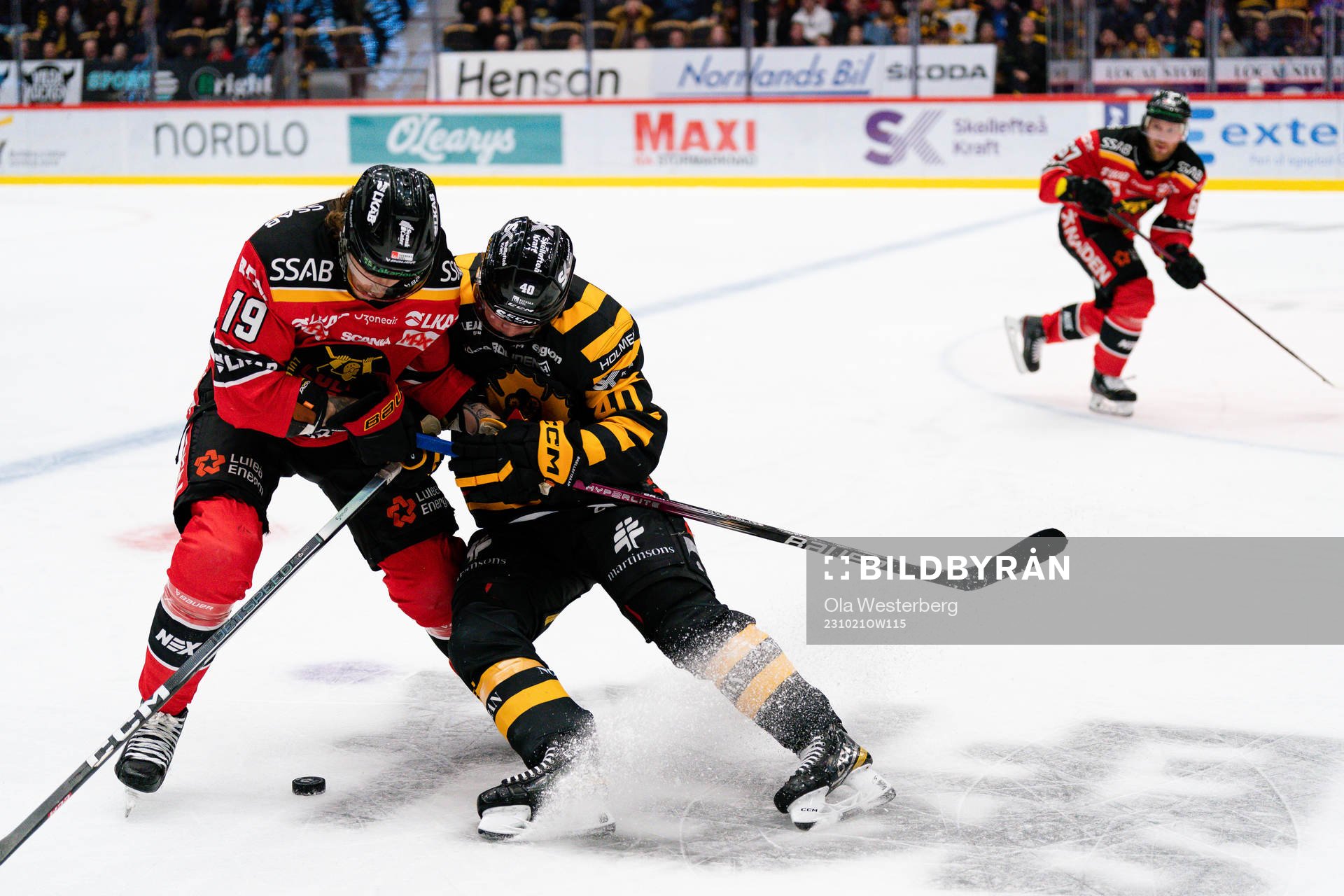 Luleås Mario Kempe och Skellefteås Anton Heikkinen