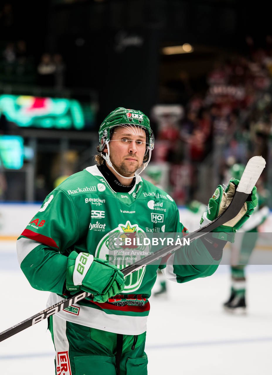 Rögle BKs Michael Kapla jublar