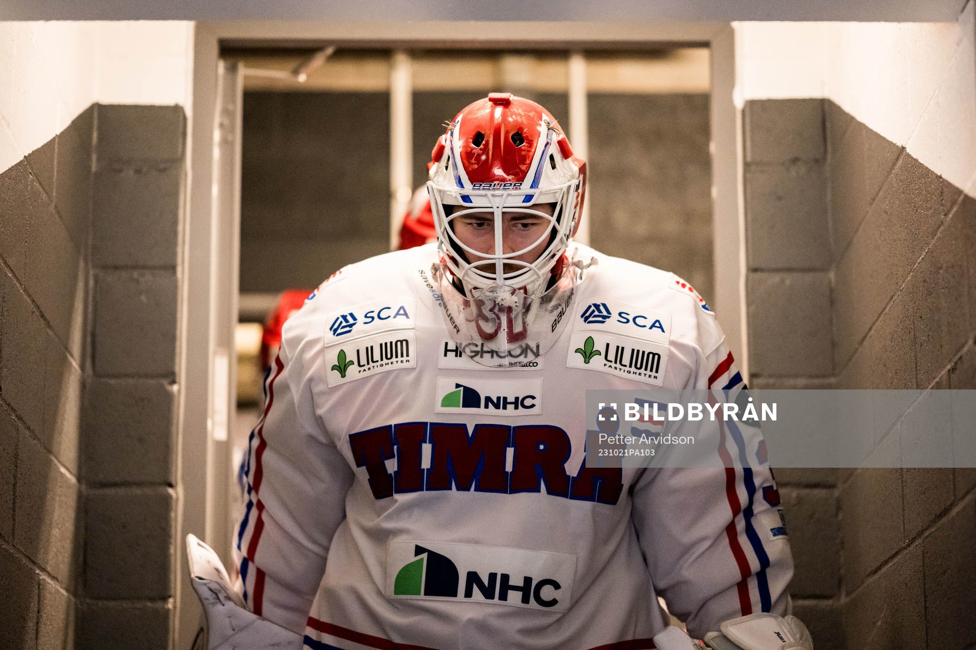 Timrå IKs målvakt Tim Juel